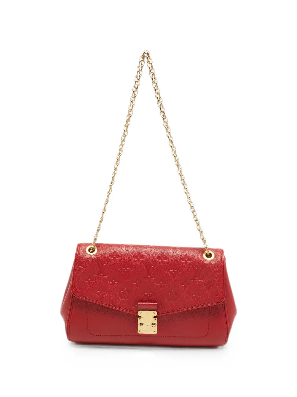 monogram-pattern shoulder bag