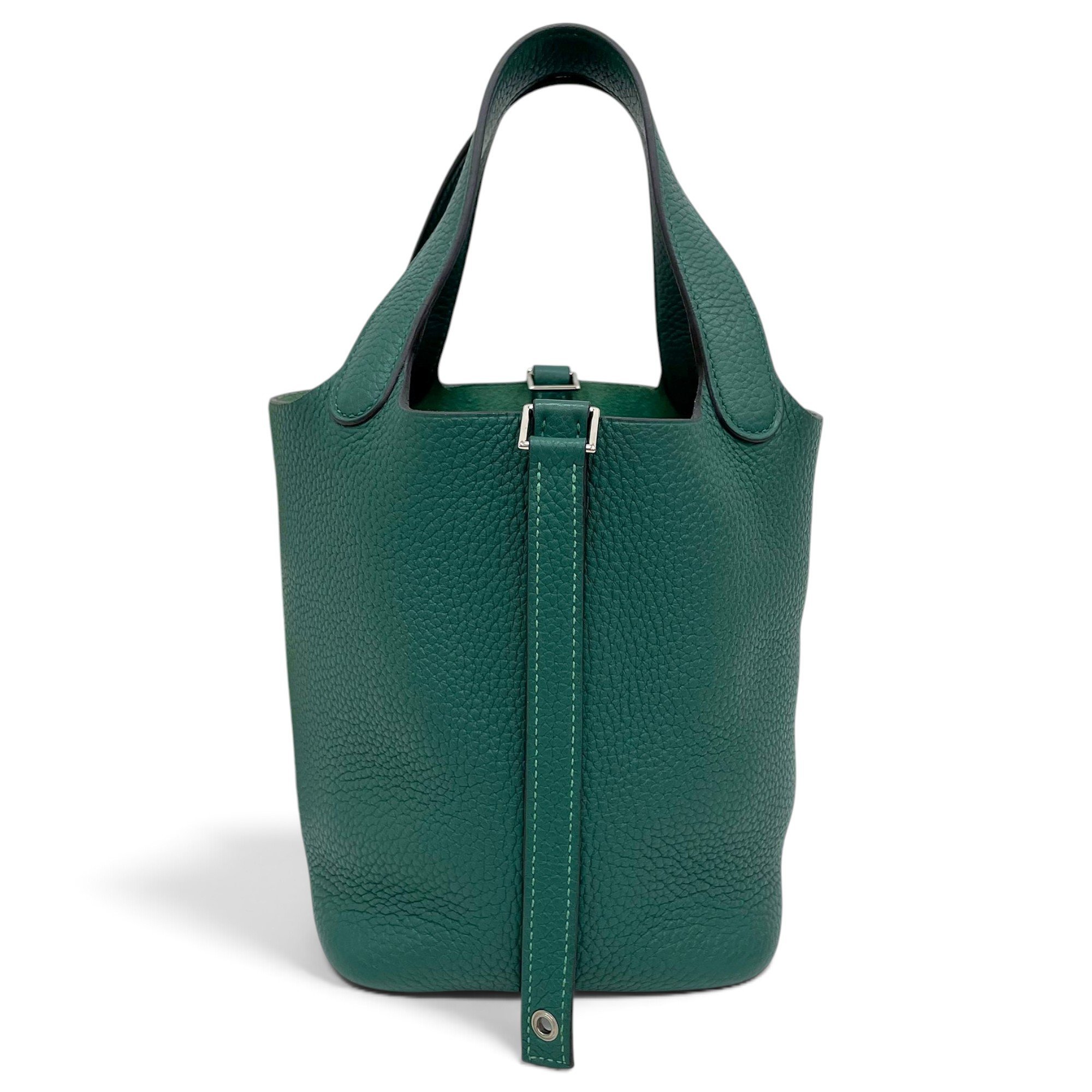 Picotin leather handbag
