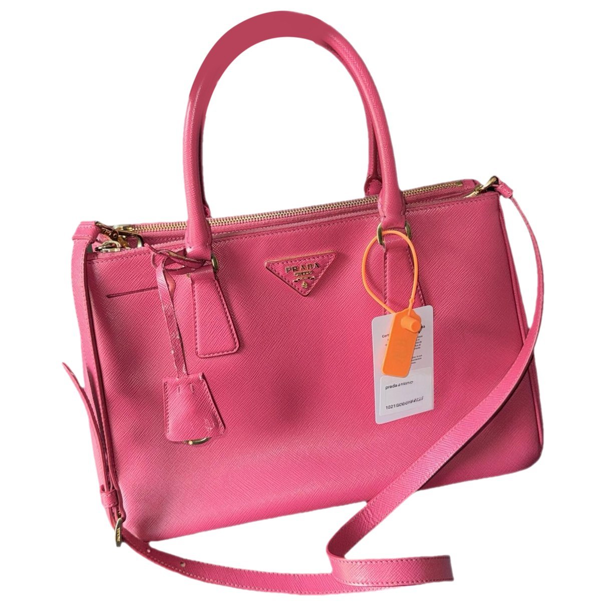 Galleria leather handbag