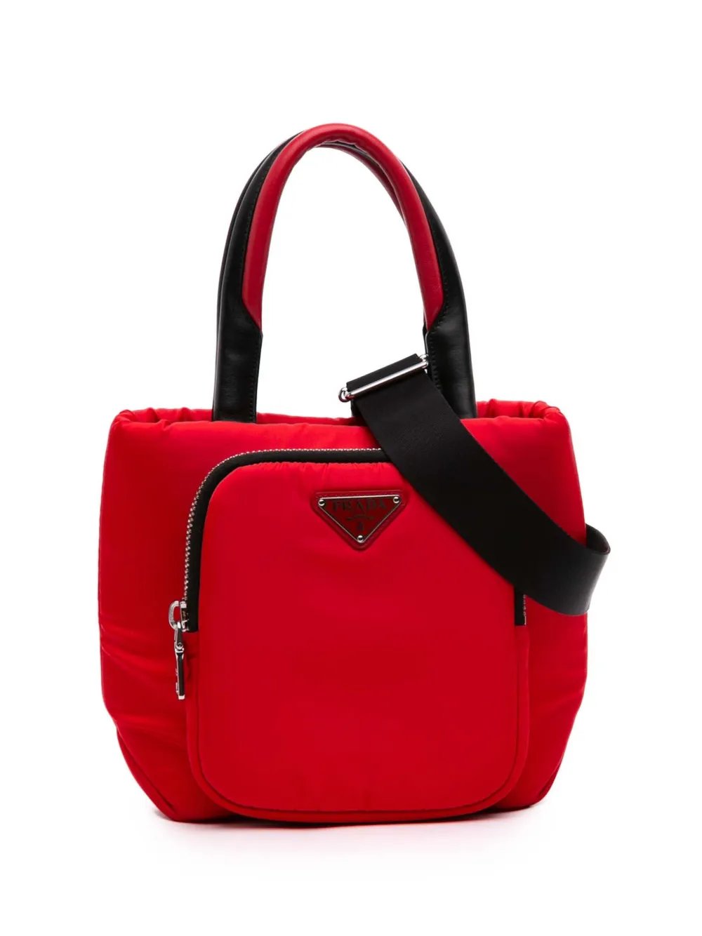 2013-2026 Small Tessuto Pocket Cargo Tote satchel