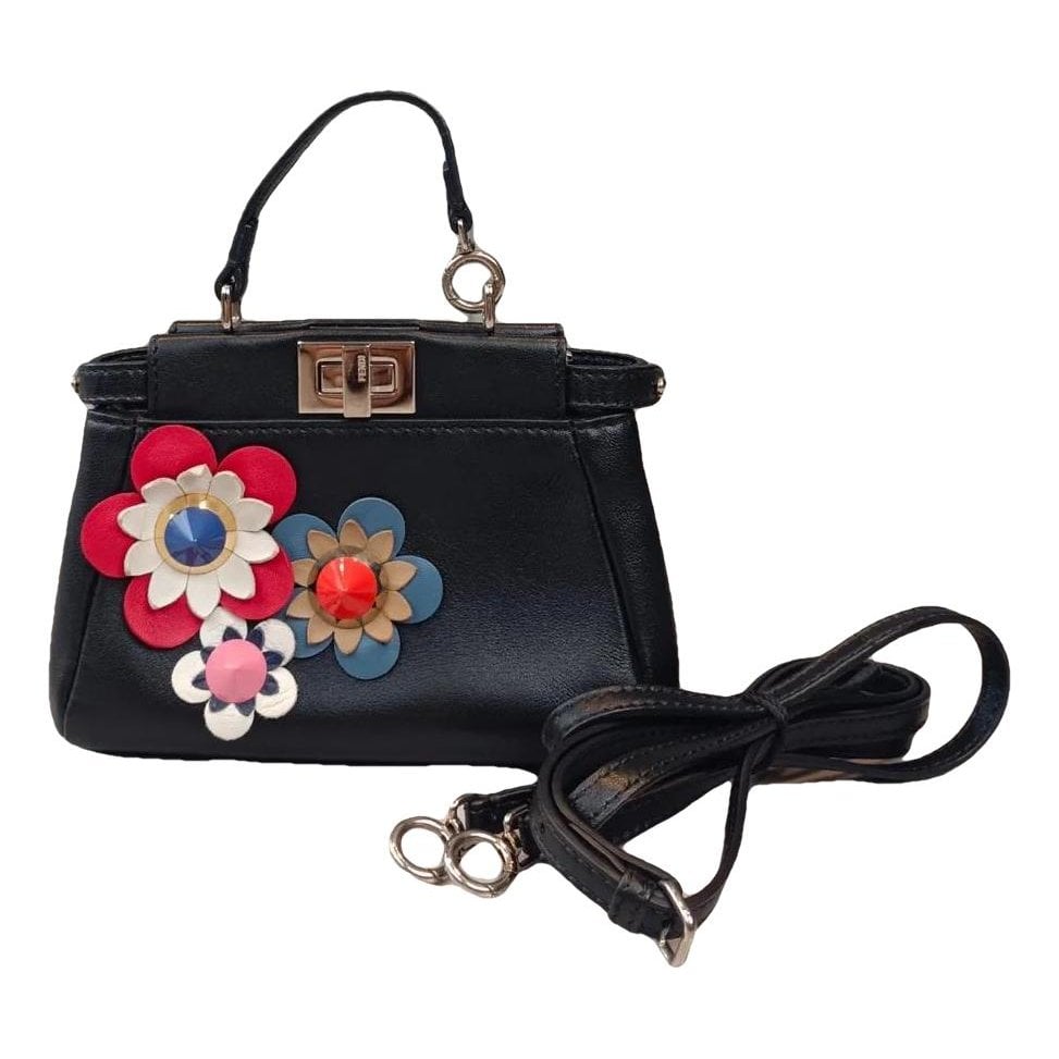 Peekaboo leather mini bag