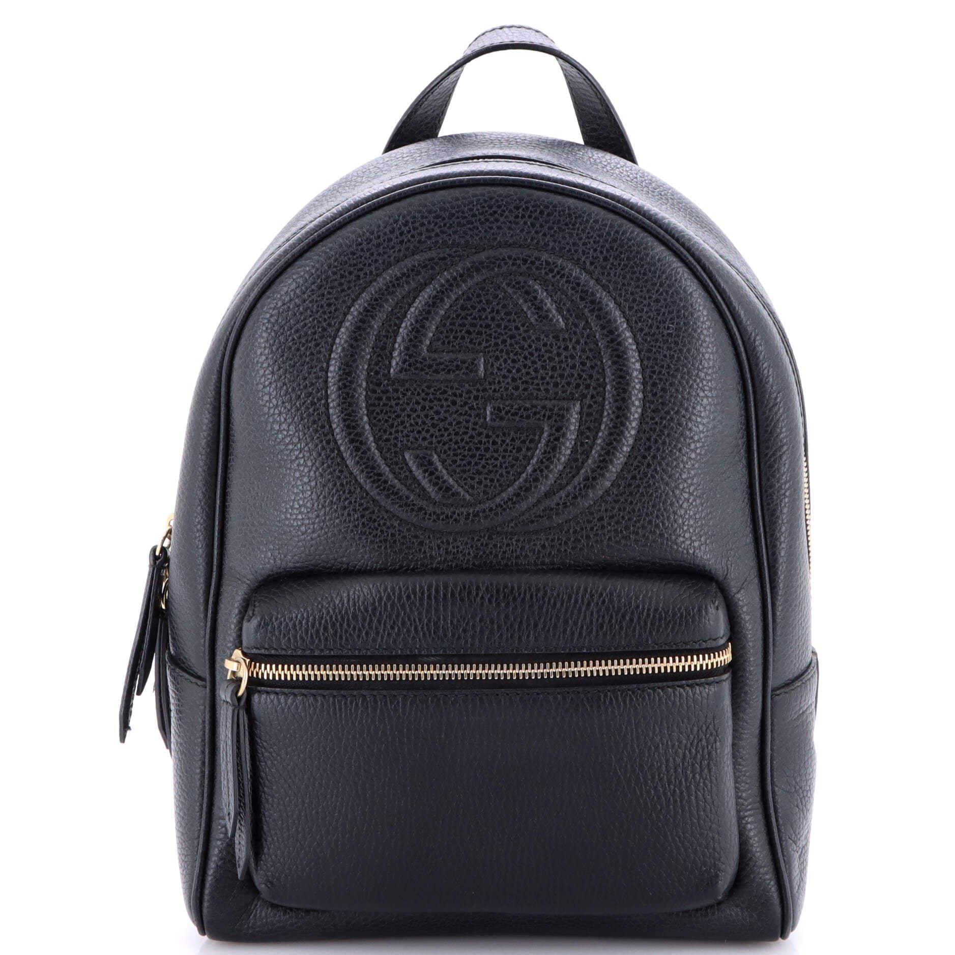 Gucci Soho Chain Backpack Leather