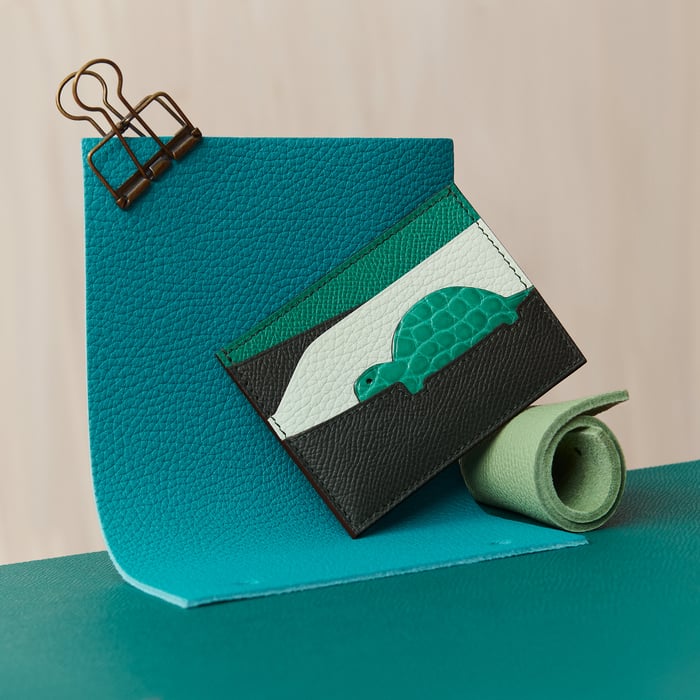 Warm Colors Histoire Naturelle Card Holder