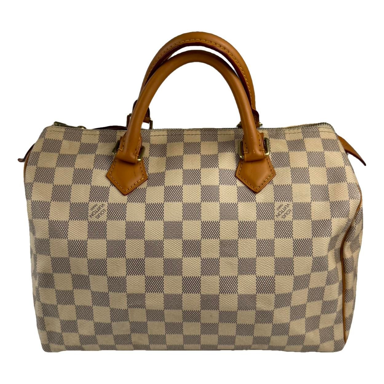 Speedy leather handbag