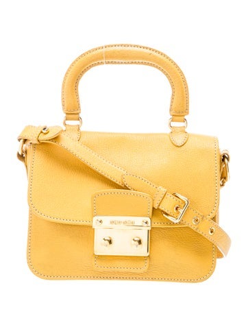 Miu Miu Leather Crossbody Bag
