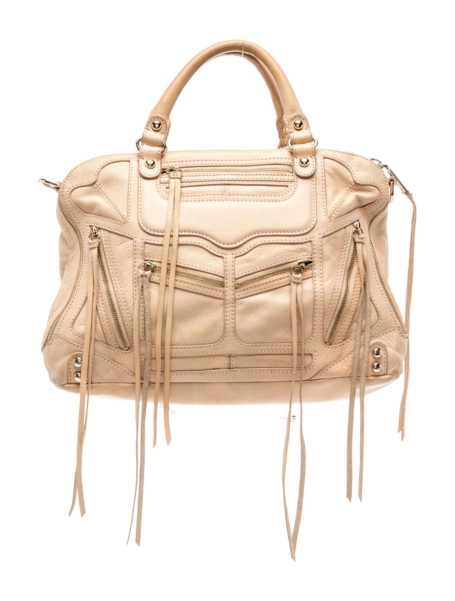 Leather Top Handle Bag