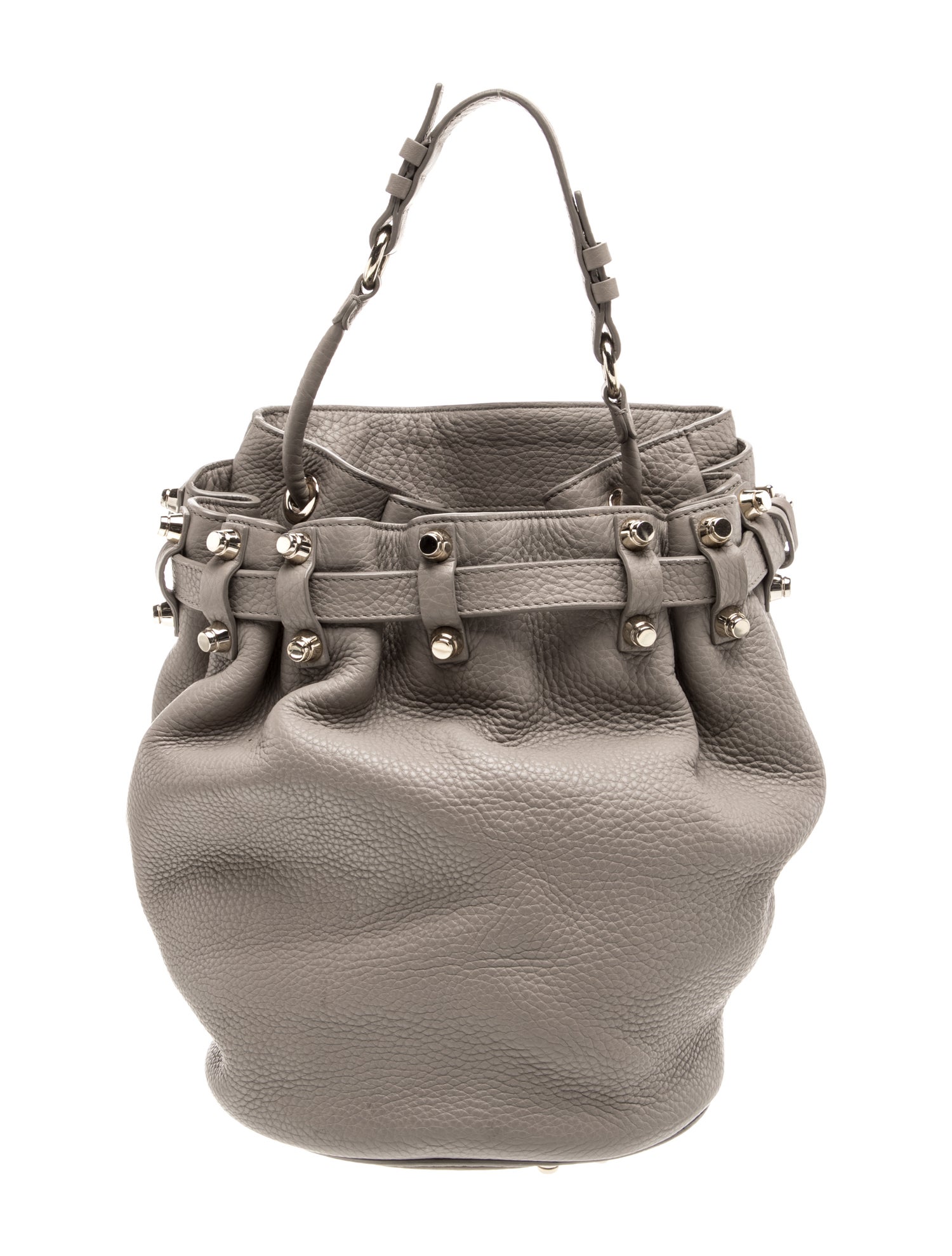 Leather Bucket Bag