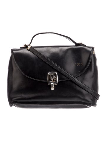 Dior Leather Shoulder Bag Vintage