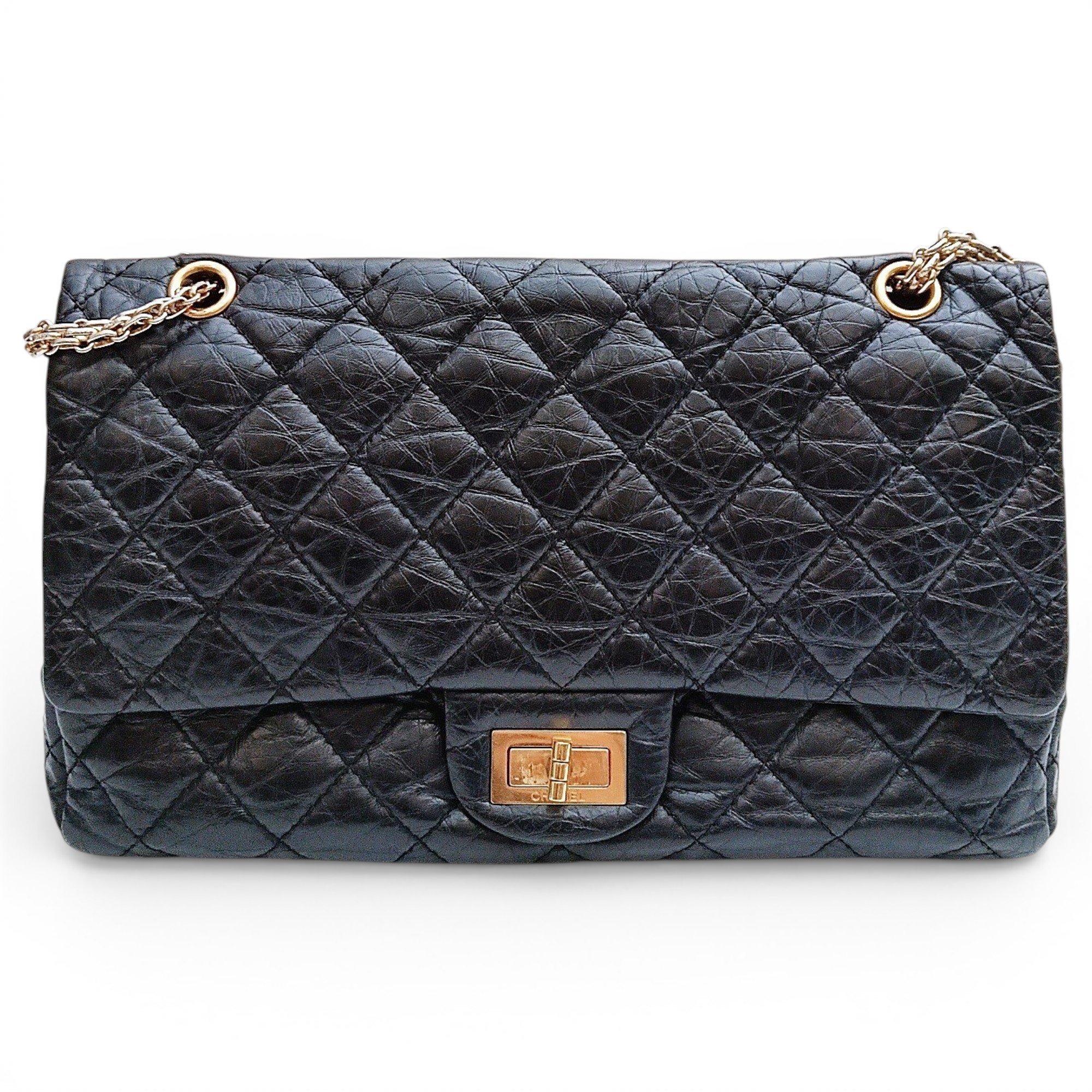 2.55 leather handbag
