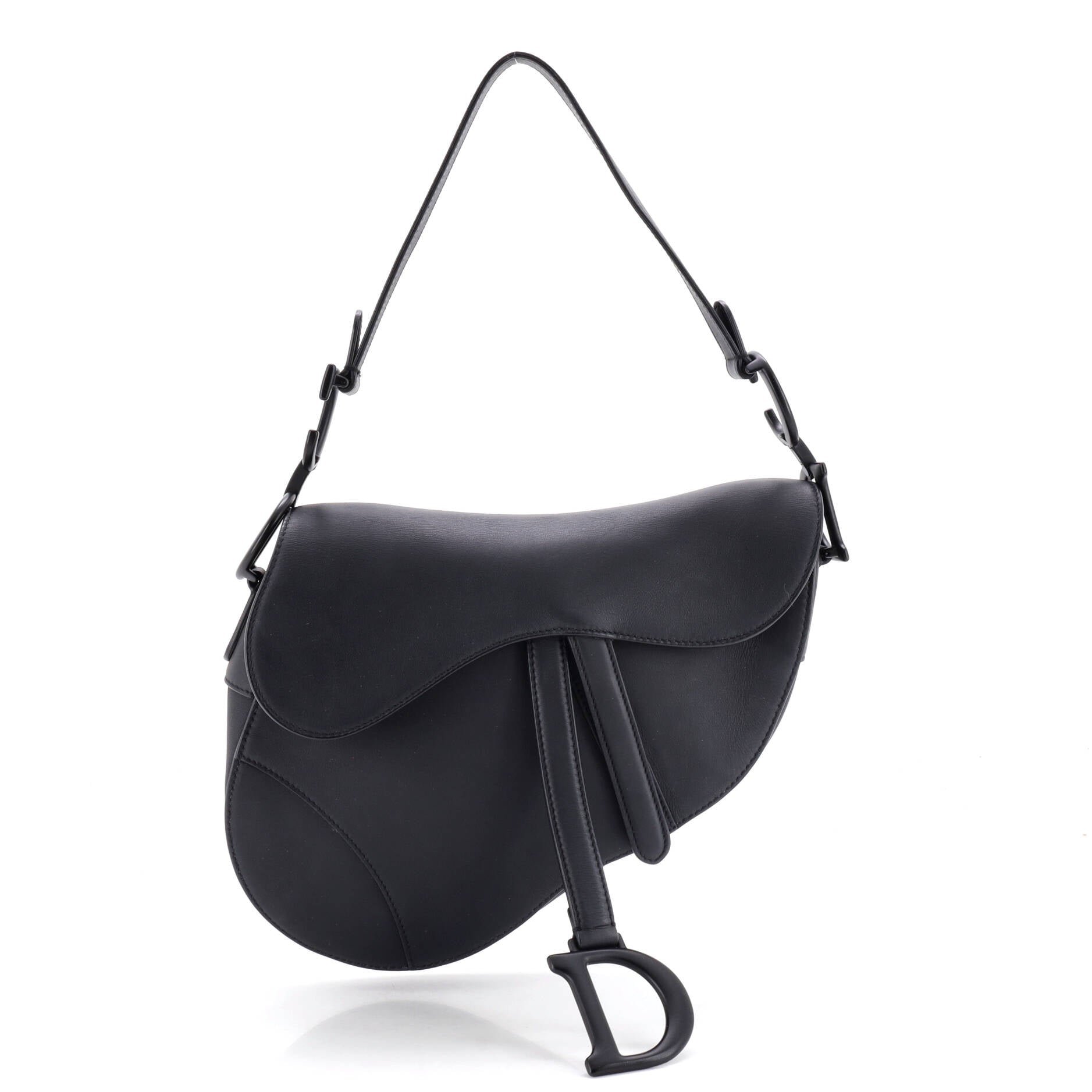Ultra Matte Saddle Handbag Leather Medium