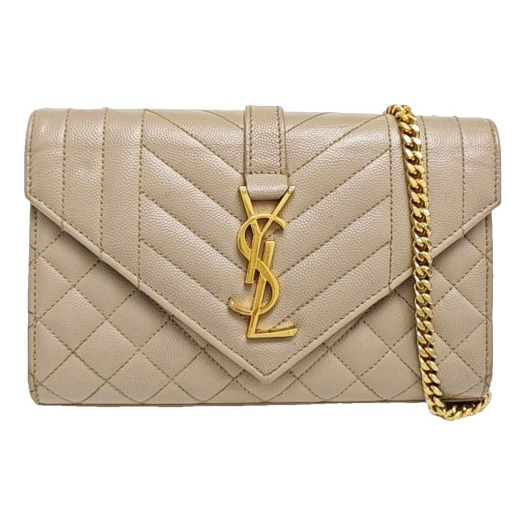 Envelope leather crossbody bag