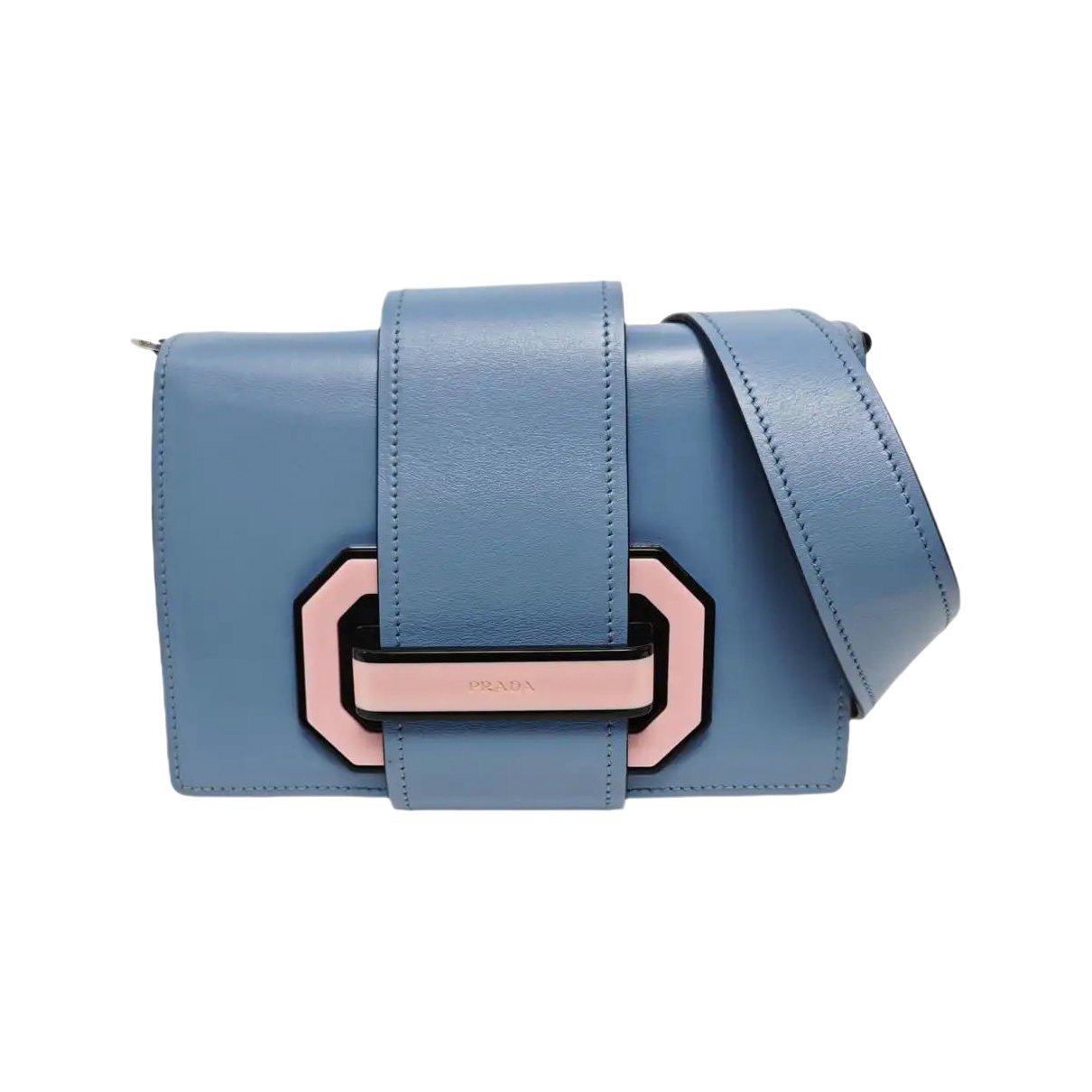 Plexi Bag leather crossbody bag