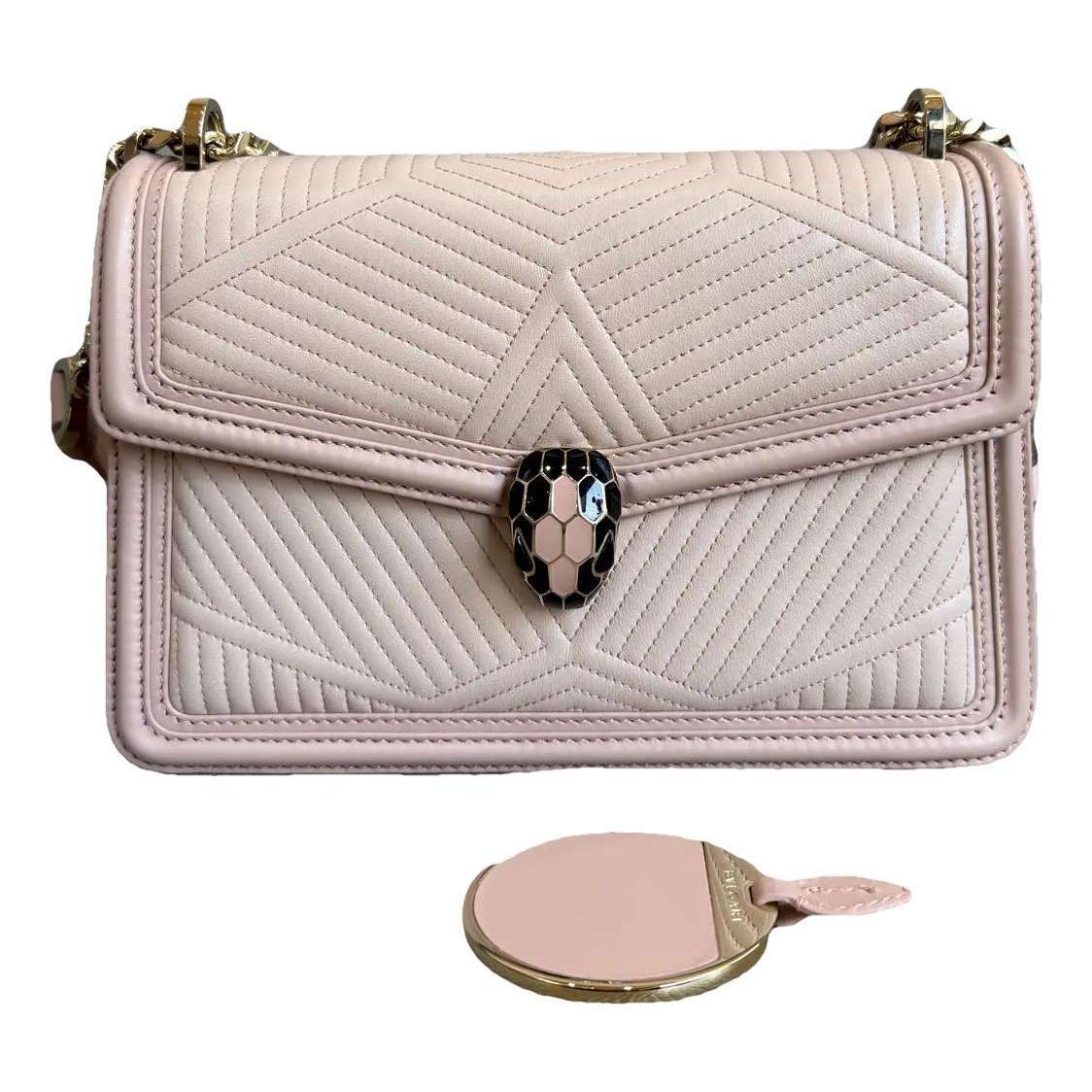 Serpenti leather crossbody bag
