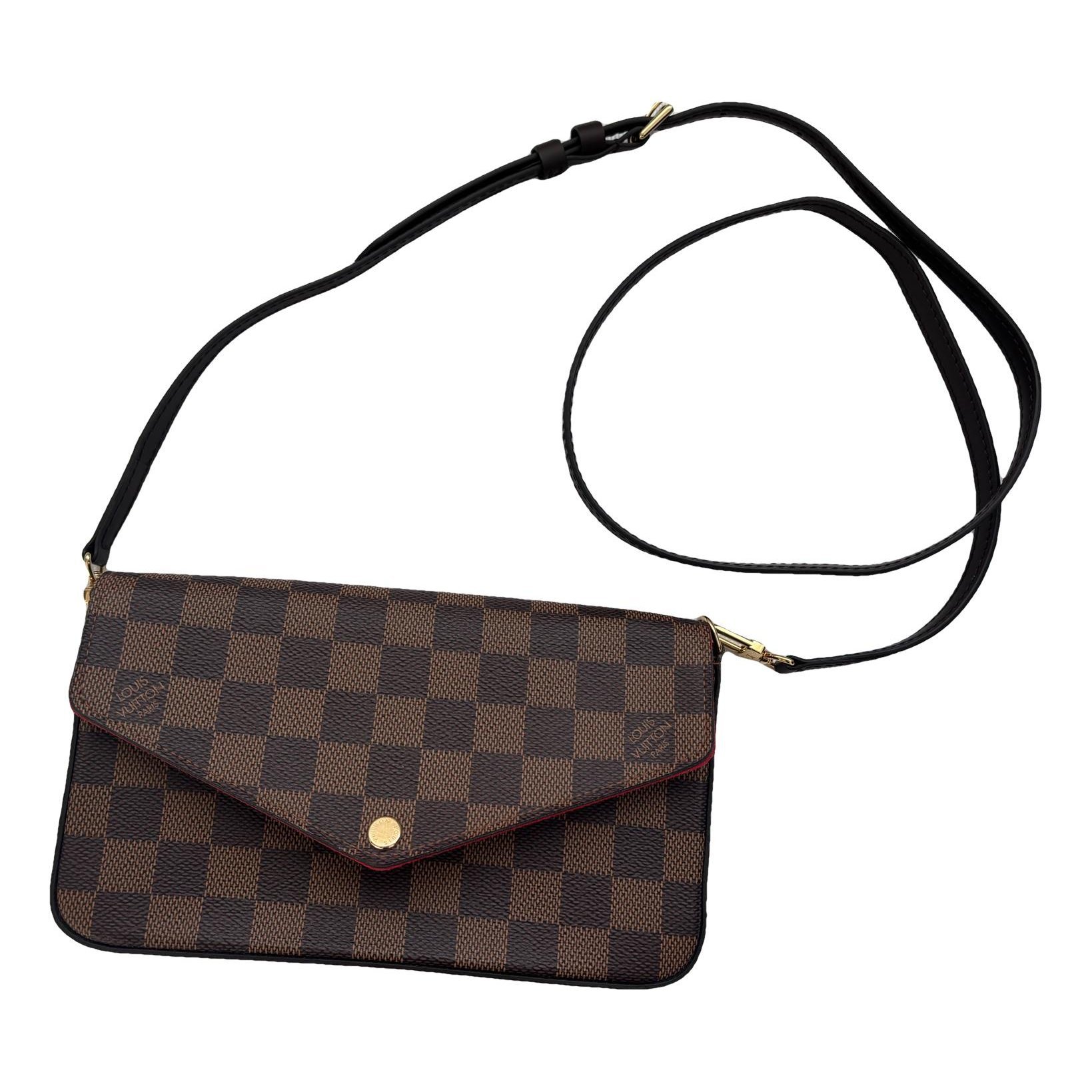 Félicie leather crossbody bag