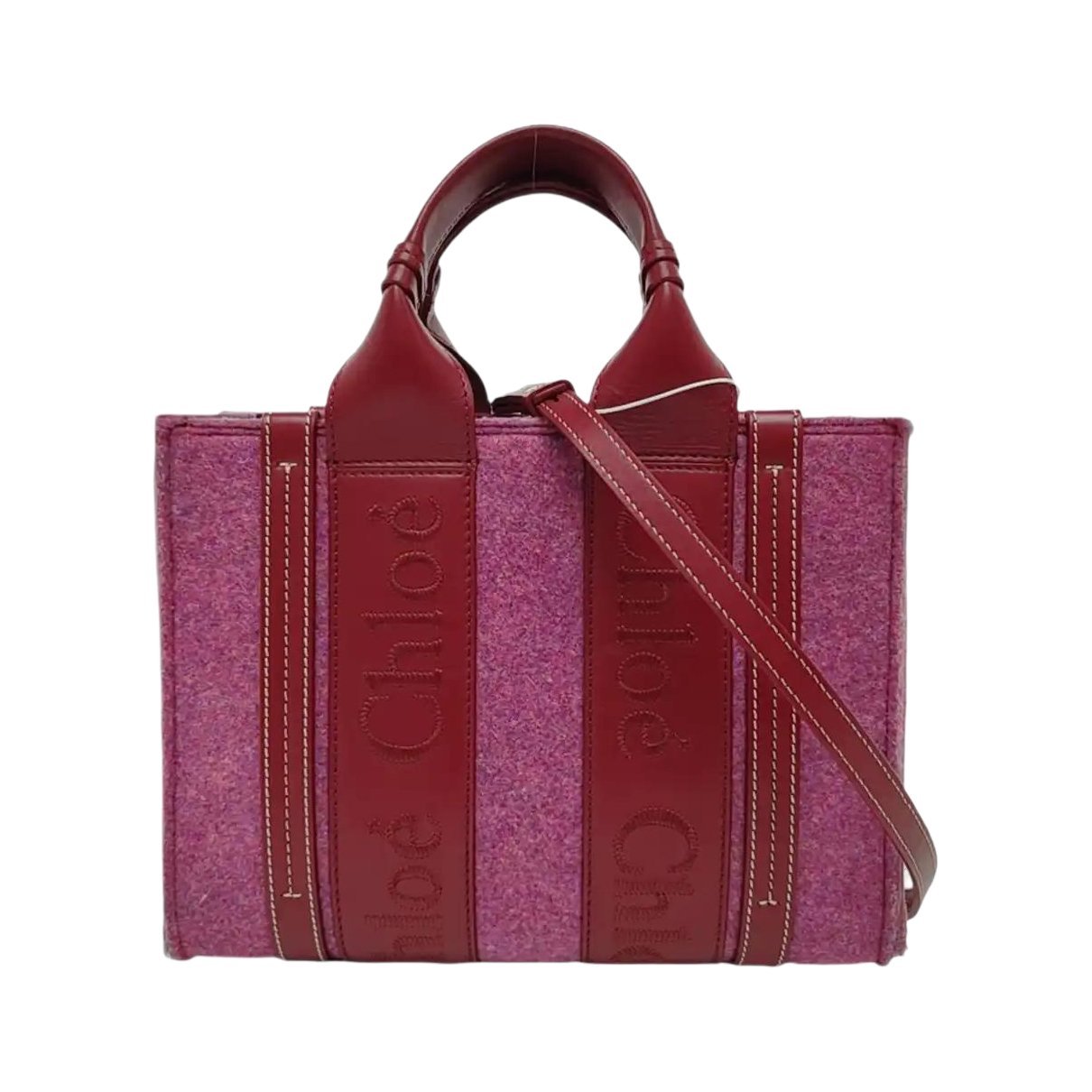 Woody cloth handbag
