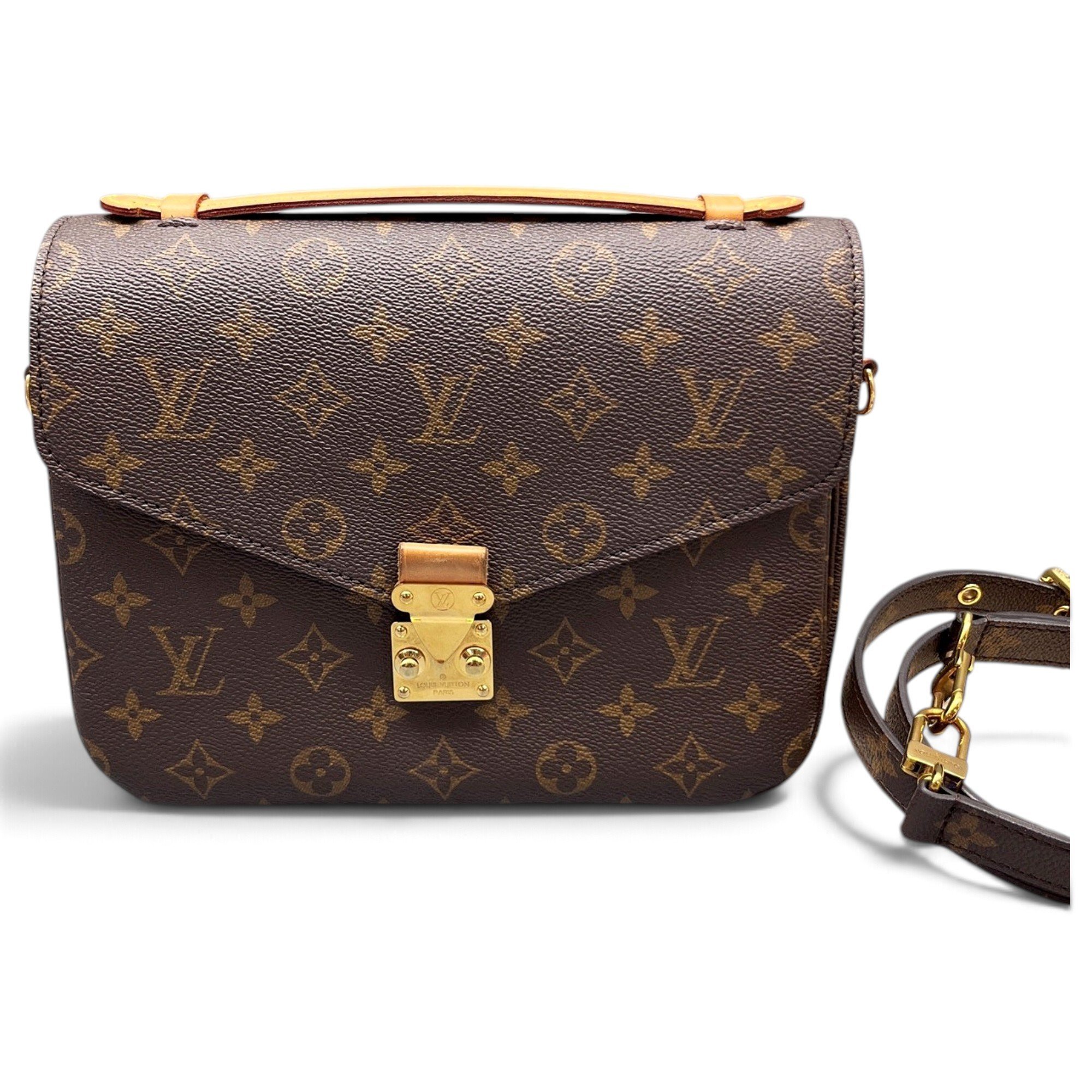 Metis leather handbag