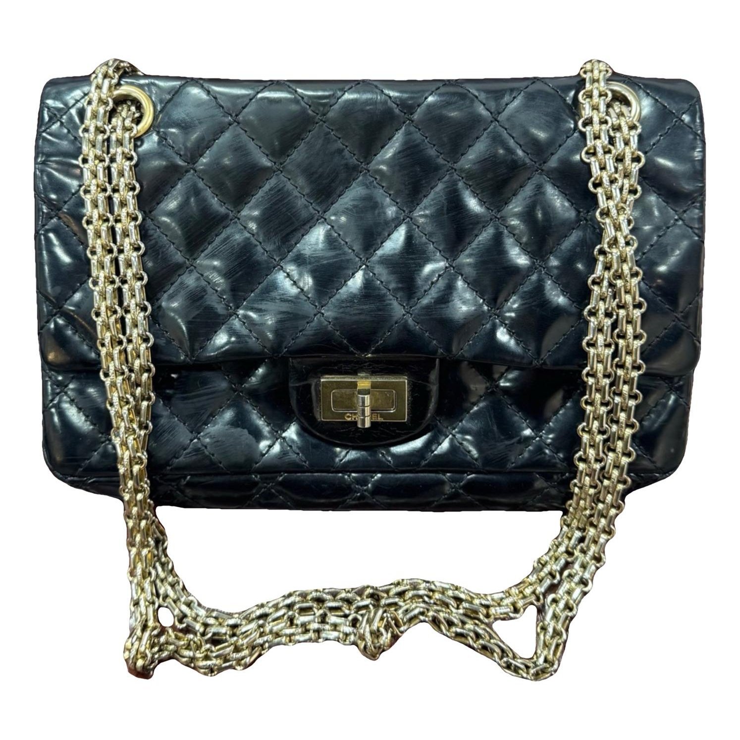 2.55 patent leather crossbody bag