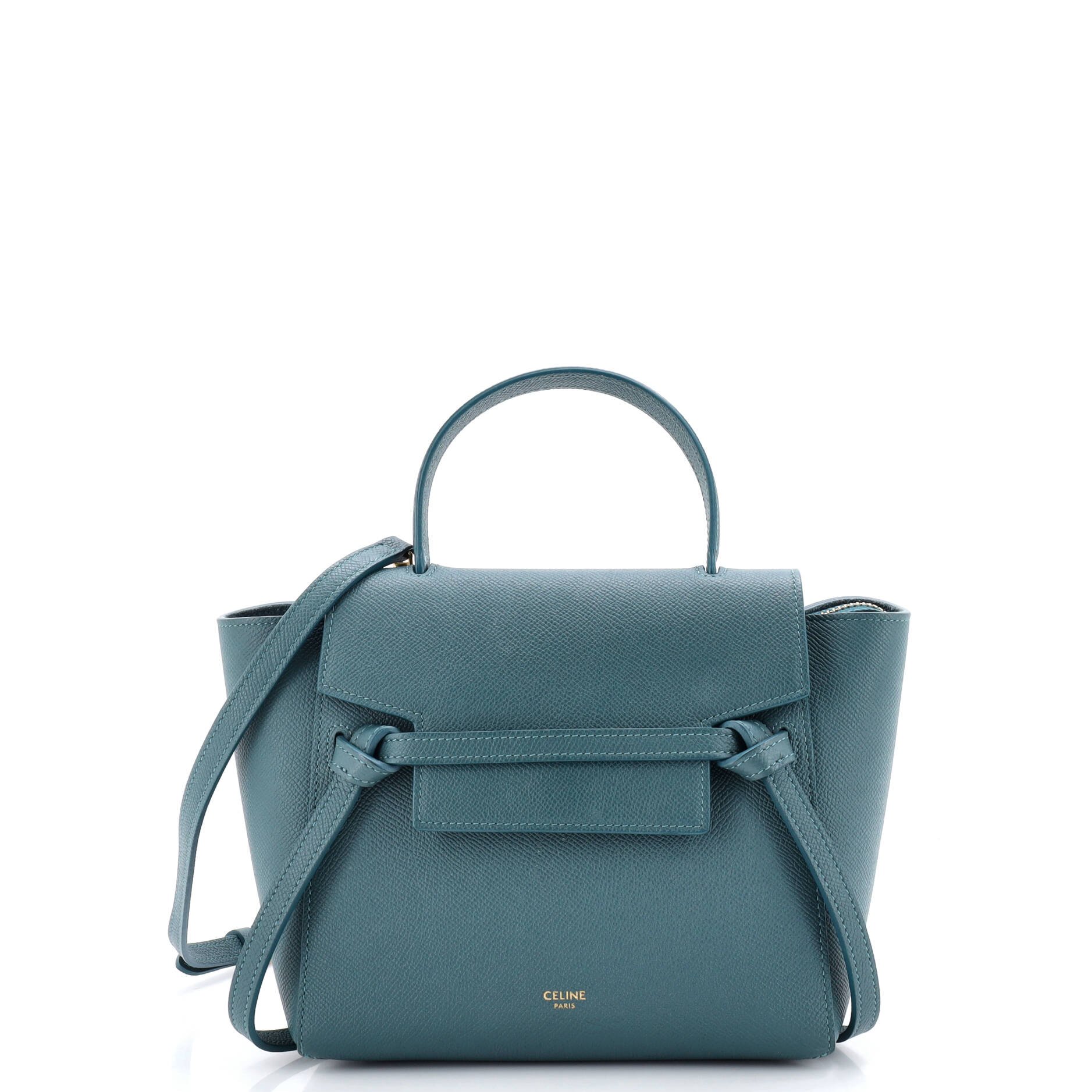 Celine Belt Bag Textured Leather Nano