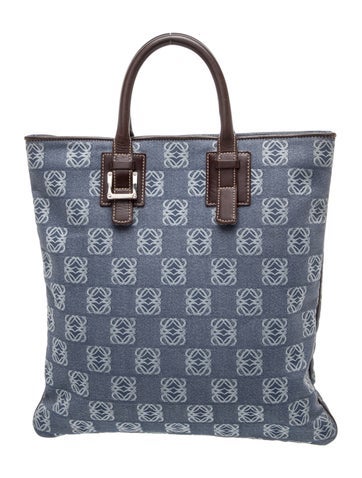 Denim Top Handle Bag Vintage