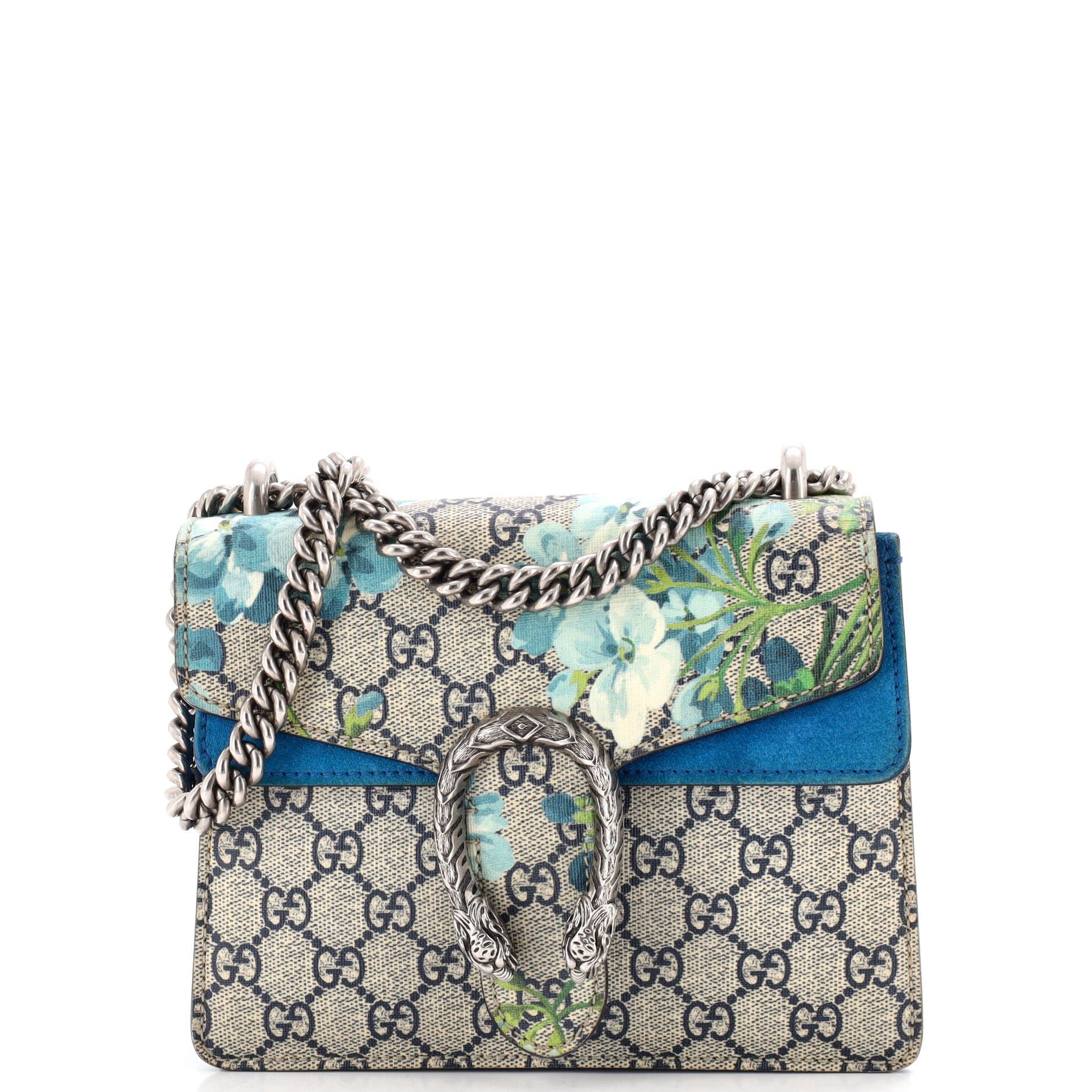 Dionysus Bag Blooms Print GG Coated Canvas Mini