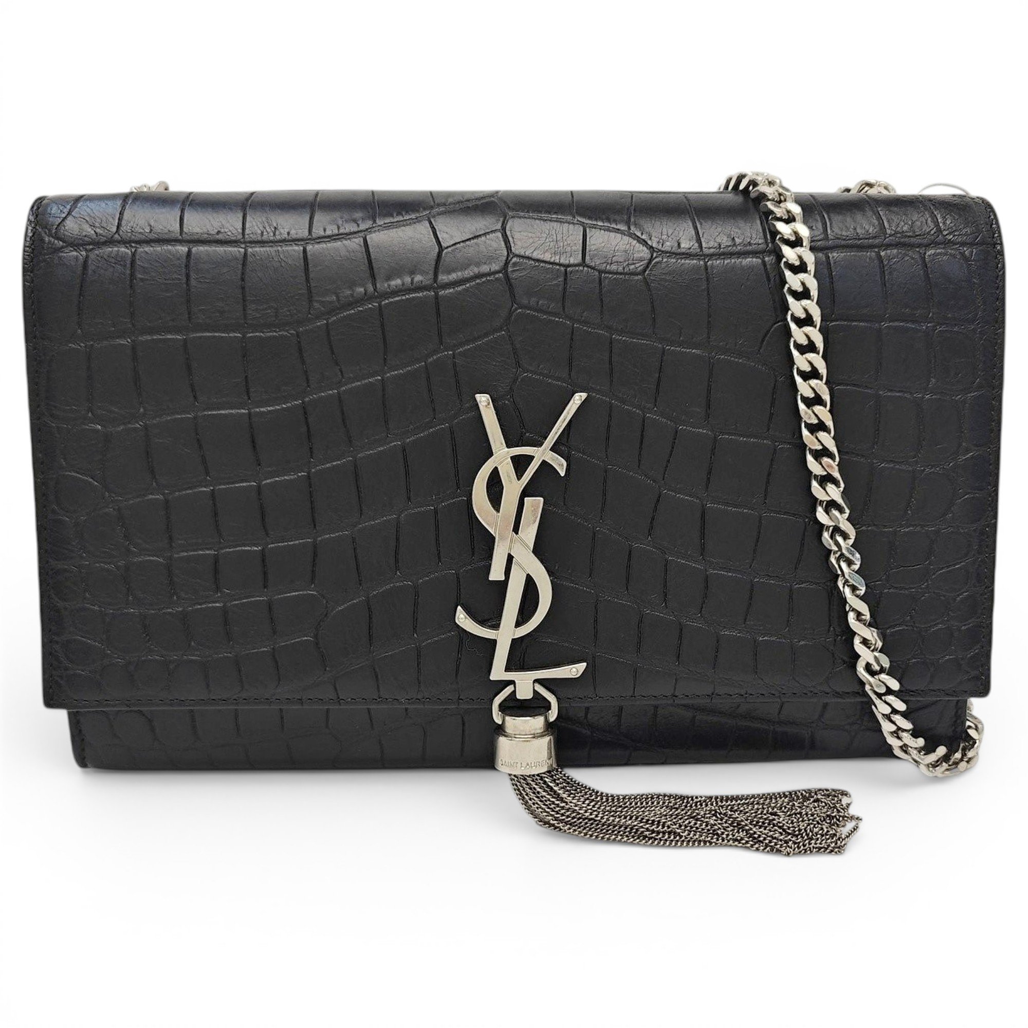 Saint Laurent Kate monogramme leather handbag