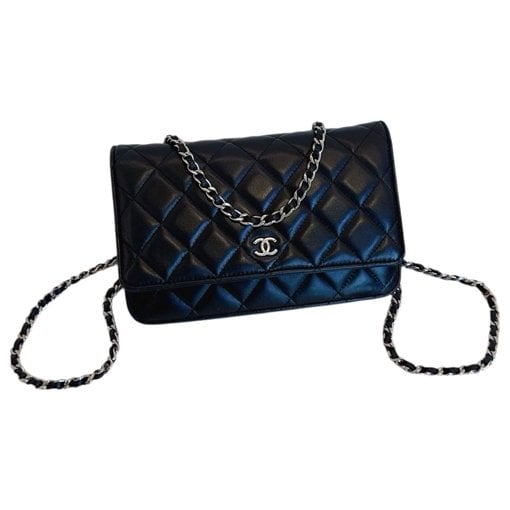 Wallet On Chain Timeless/Classique leather crossbody bag