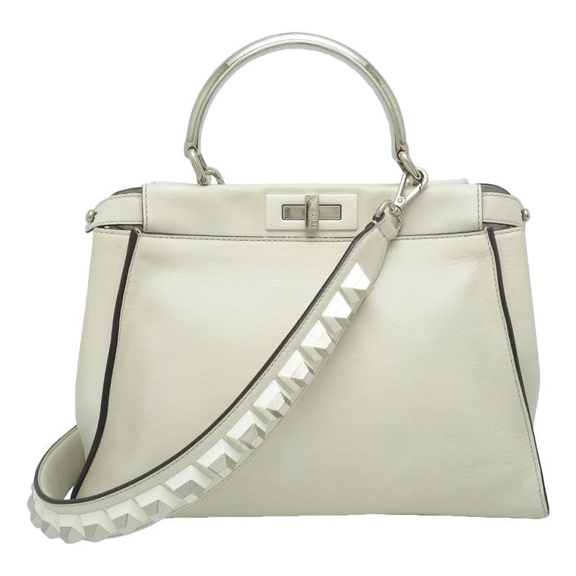 Peekaboo leather handbag
