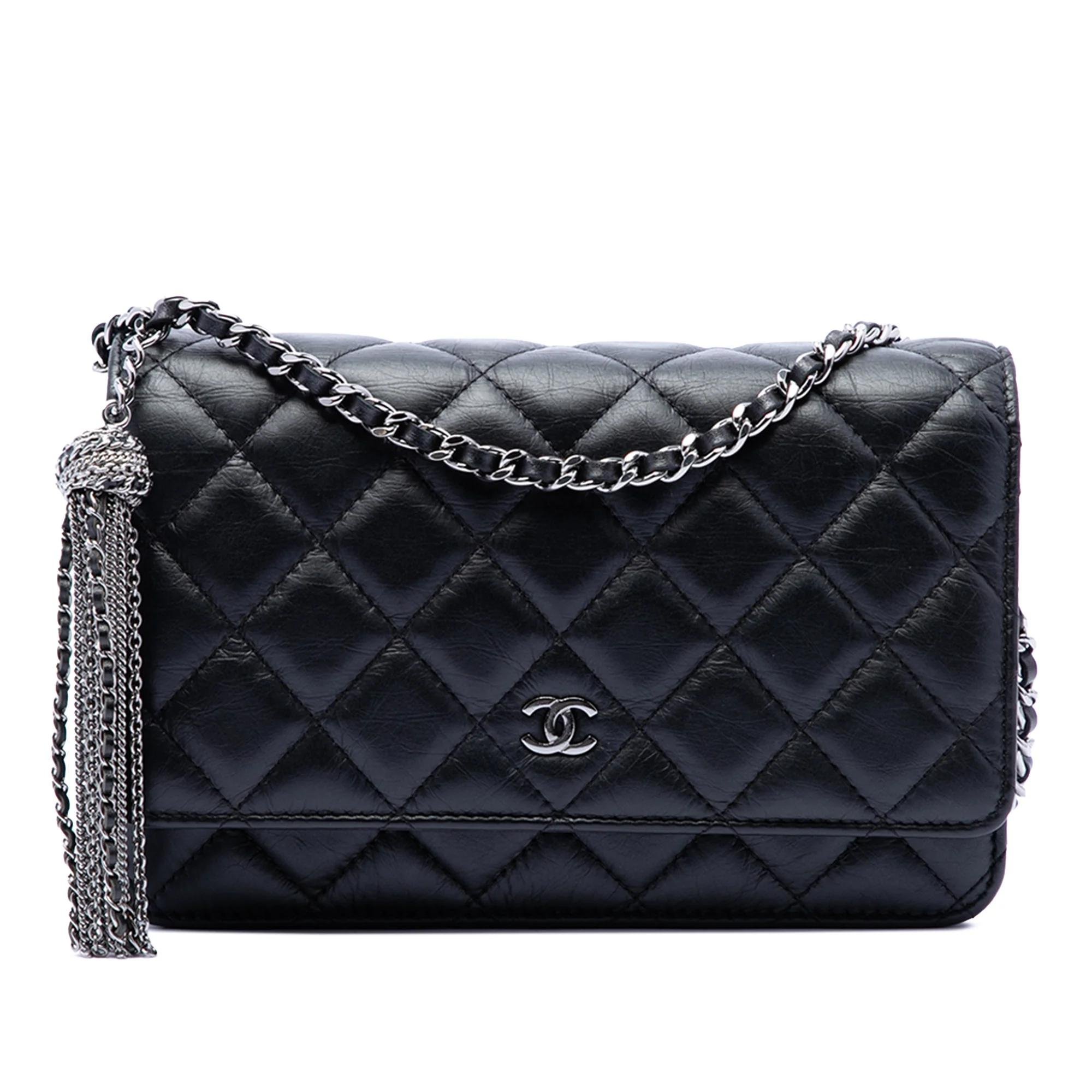 Wallet On Chain pony-style calfskin crossbody bag