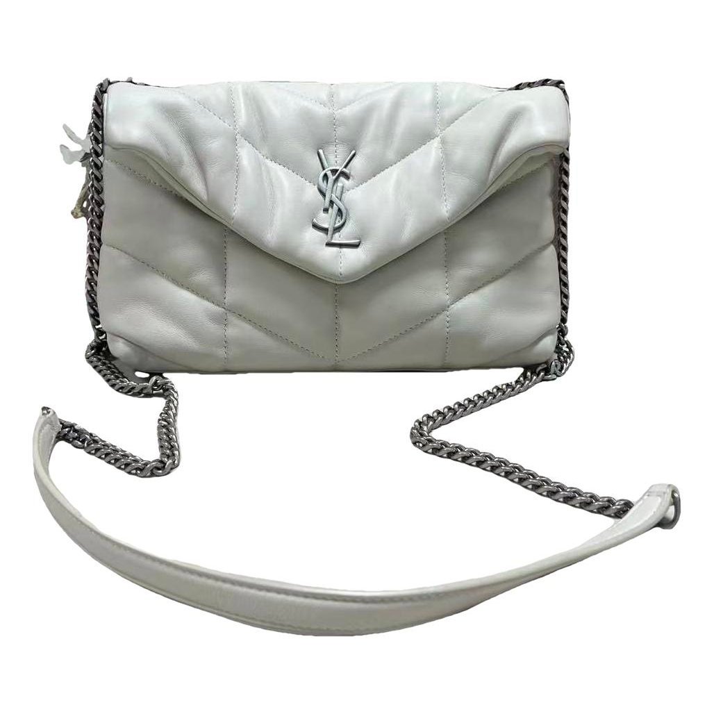 Loulou Puffer leather crossbody bag