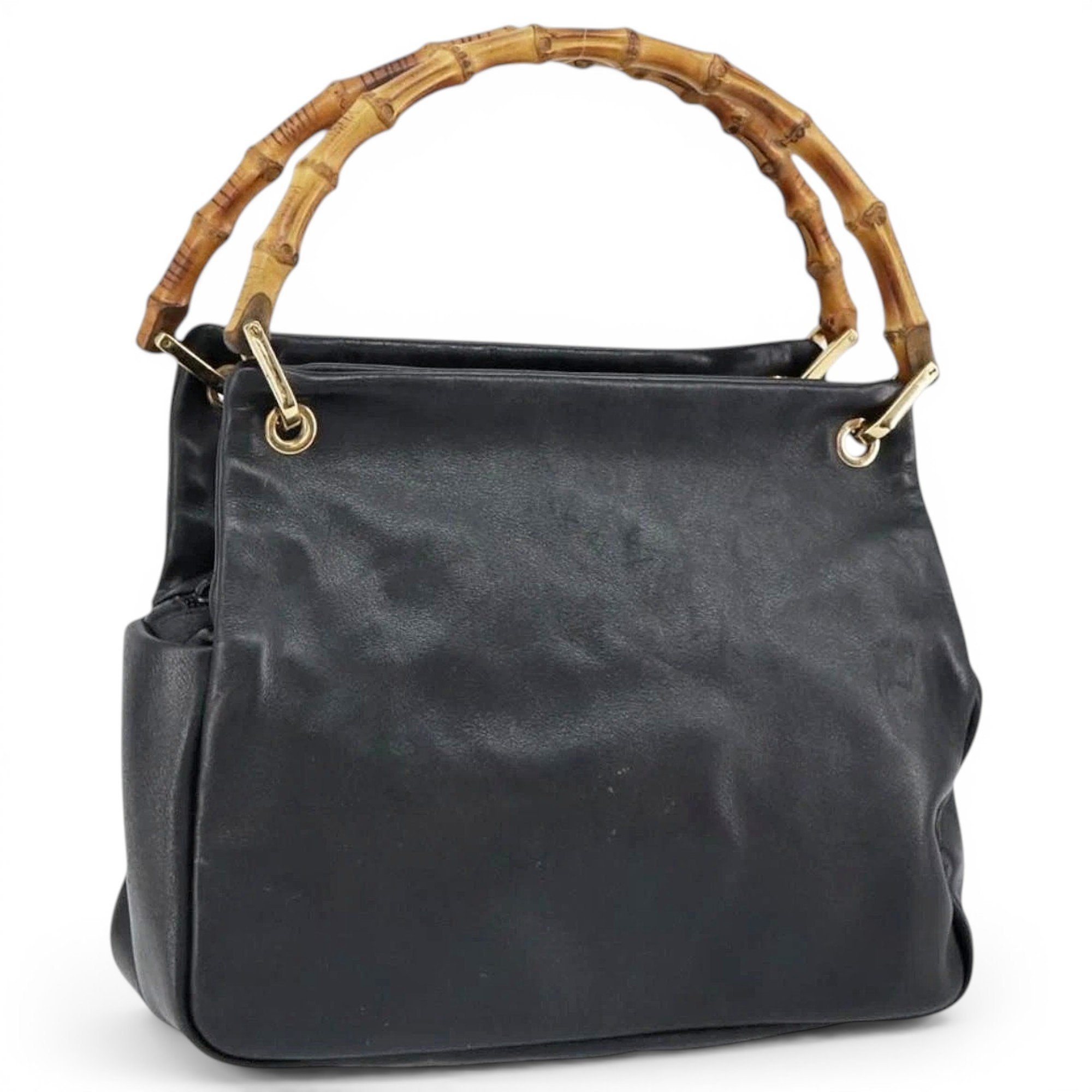 Leather handbag