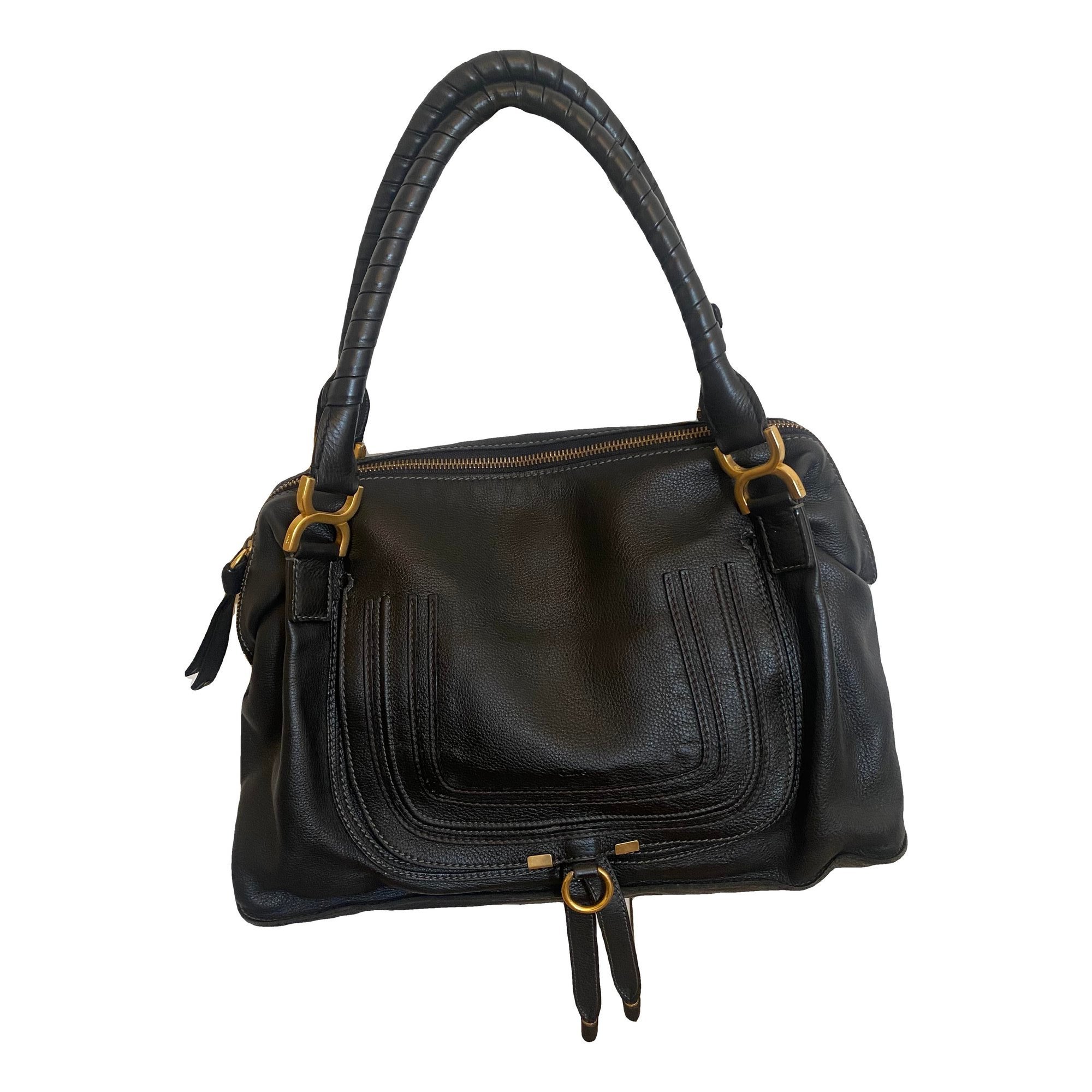 Marcie leather handbag