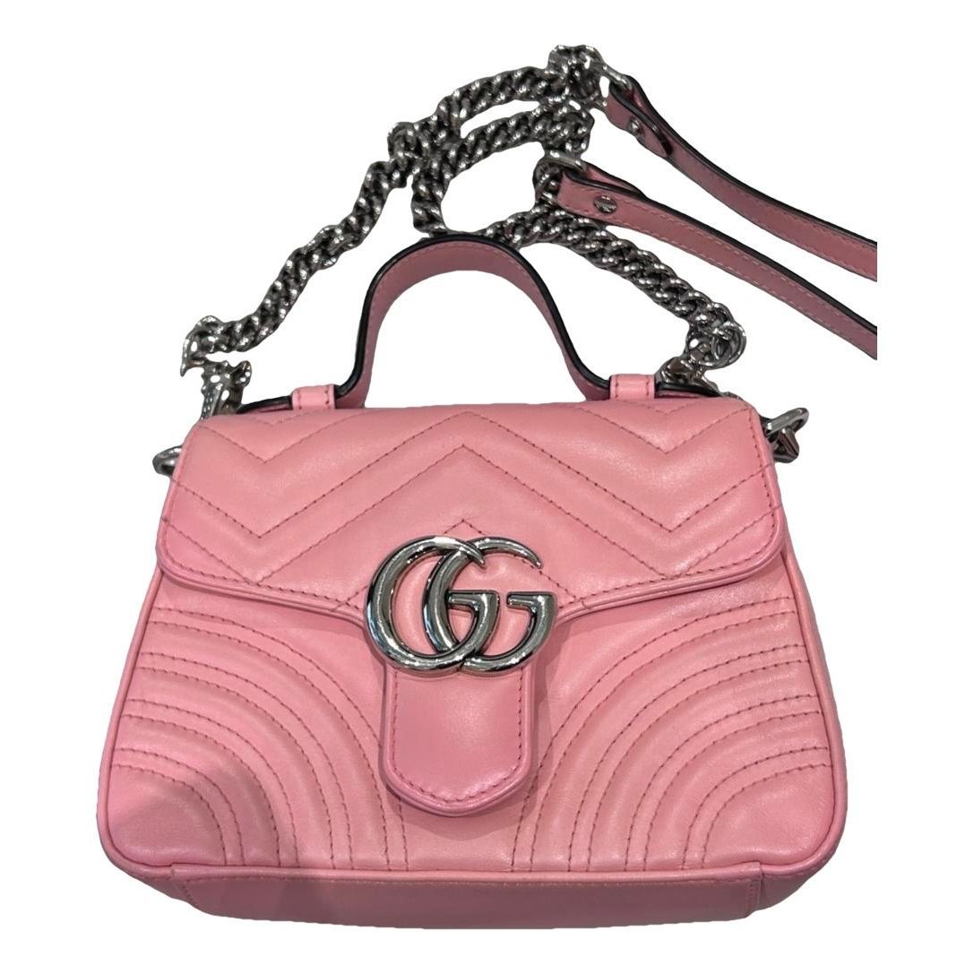 GG Marmont Flap leather handbag