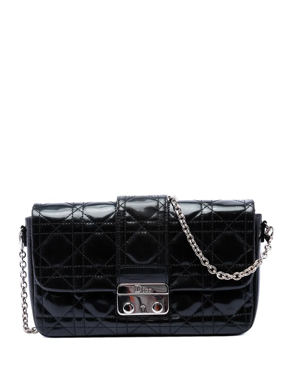 2012 Patent Cannage Miss Dior Promenade crossbody bag