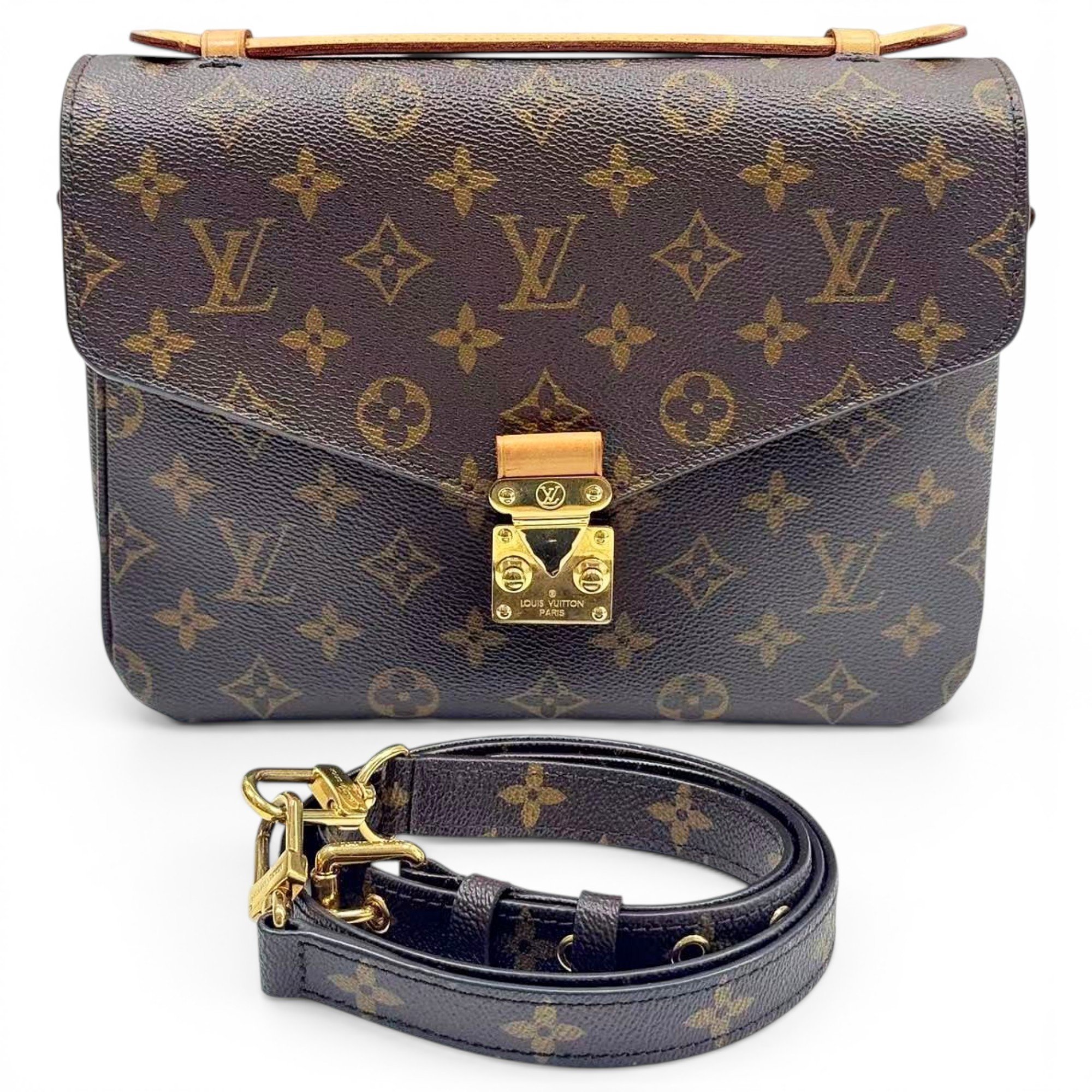 Metis leather crossbody bag