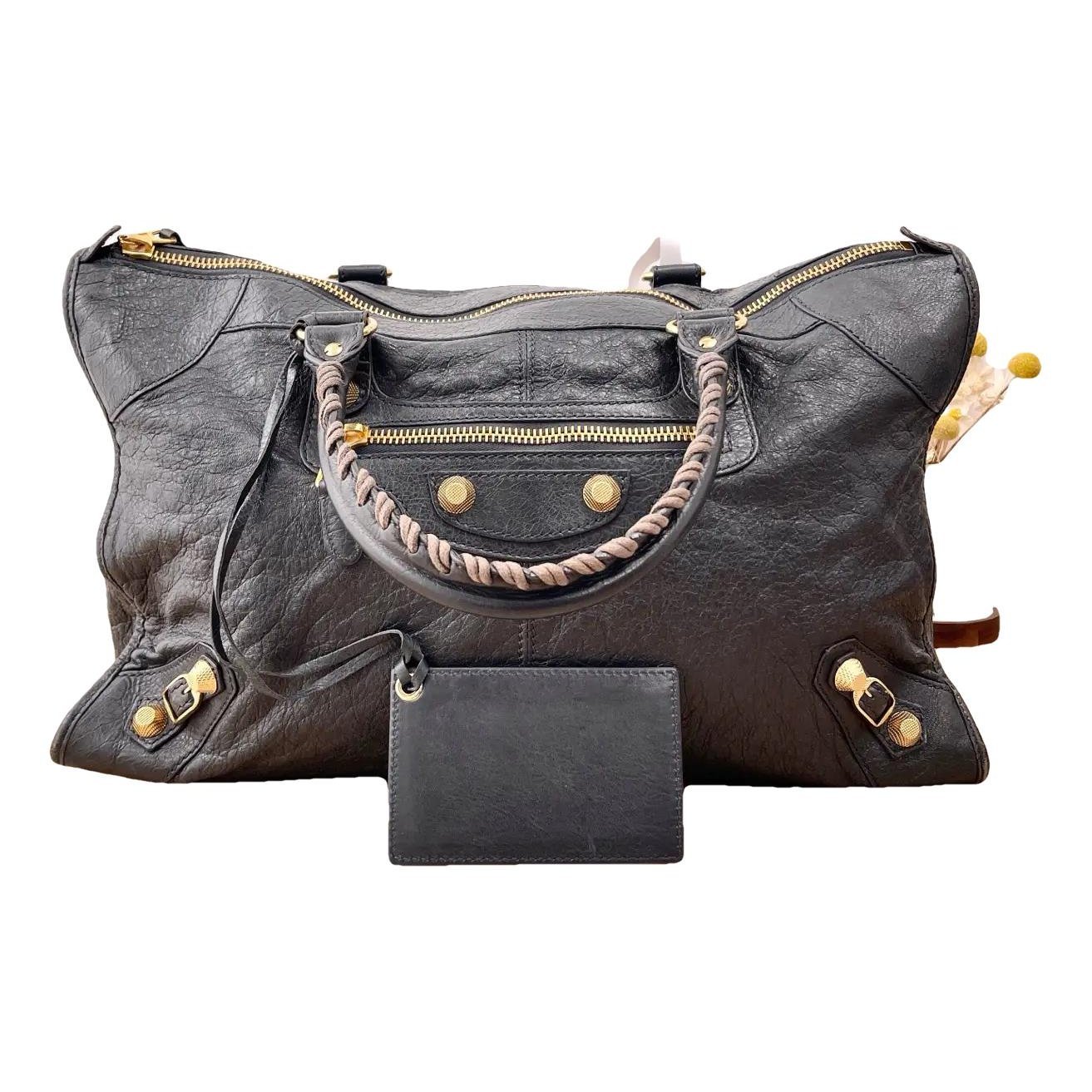 Balenciaga City leather handbag