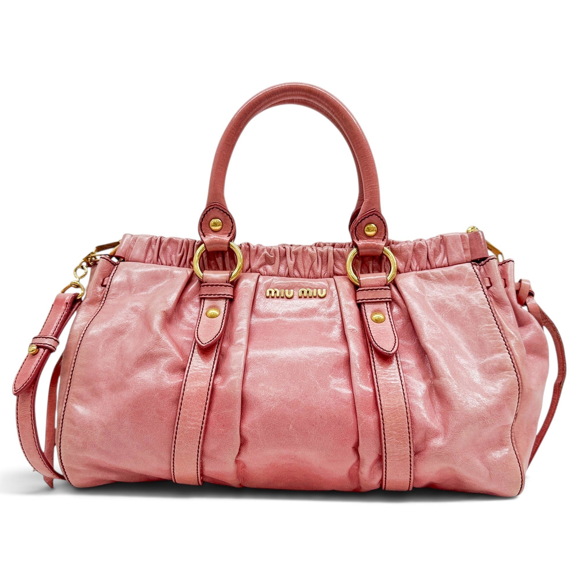 Vitello leather handbag