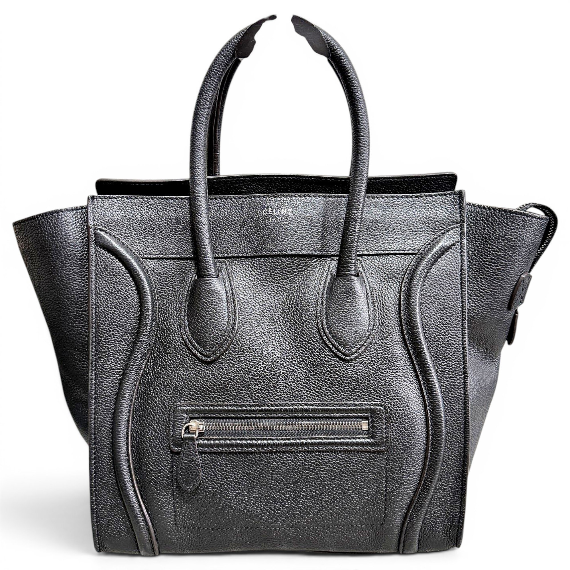Luggage leather handbag