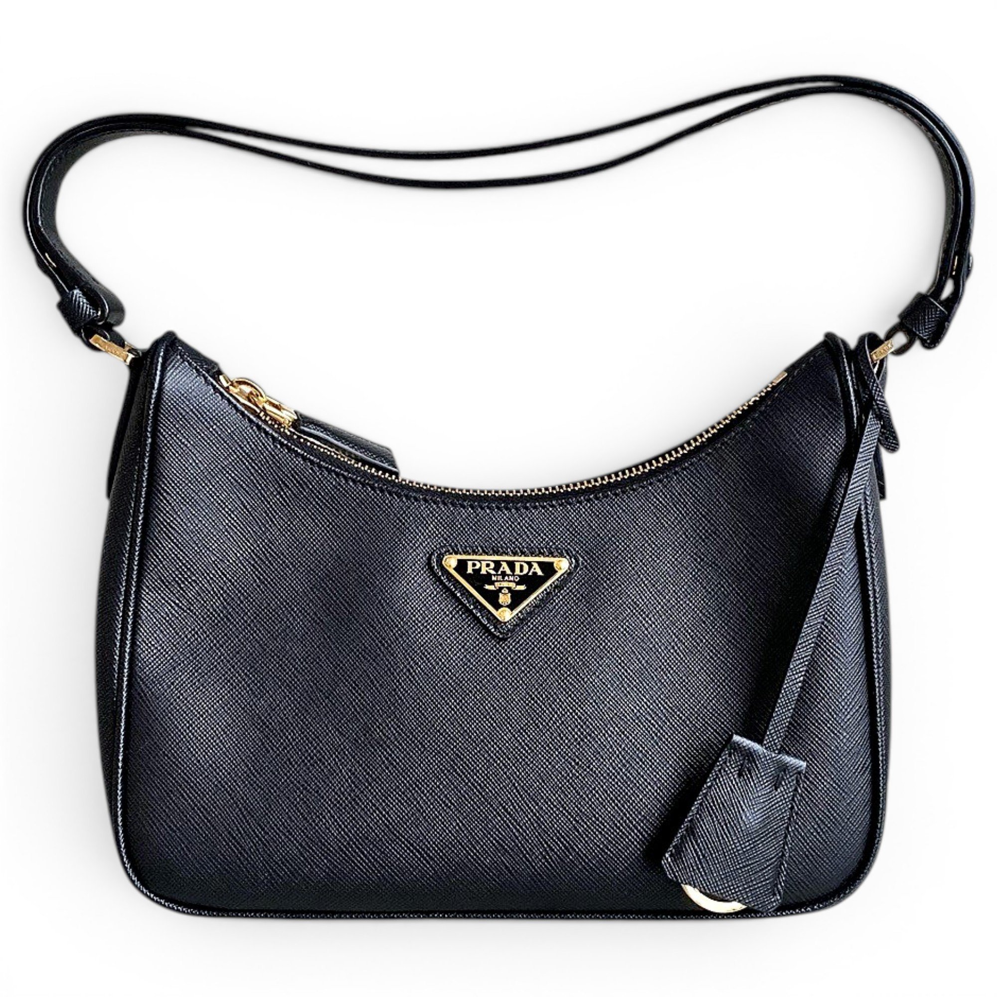Re-Edition 2000 leather handbag