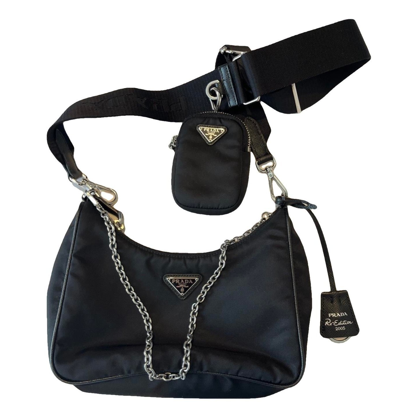 Re-edition clutch bag