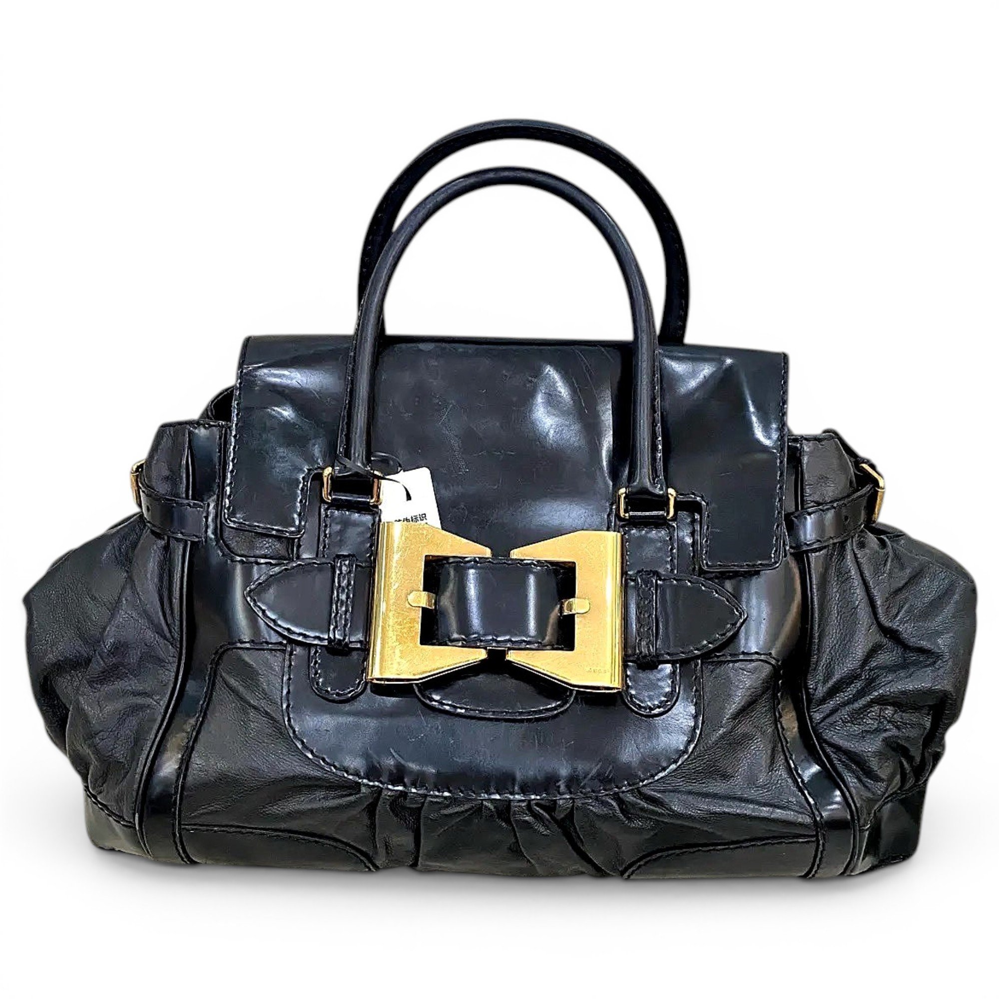 Leather handbag