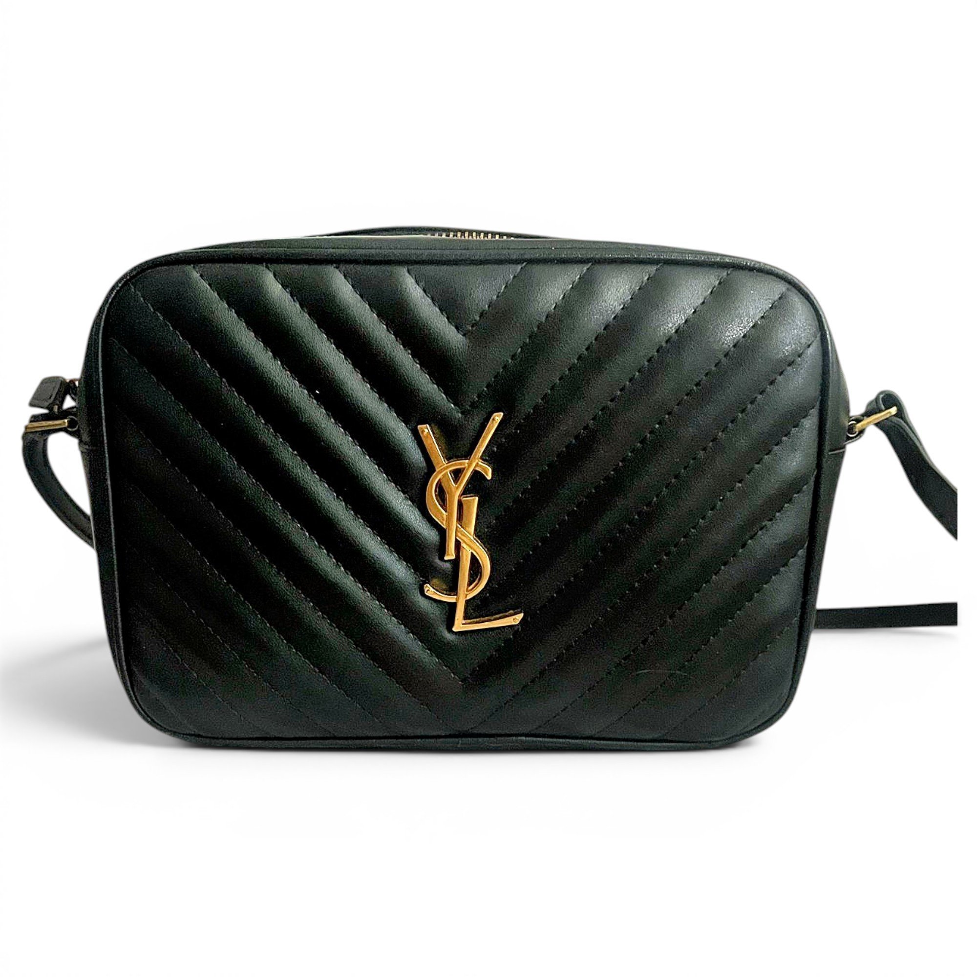 Lou leather crossbody bag