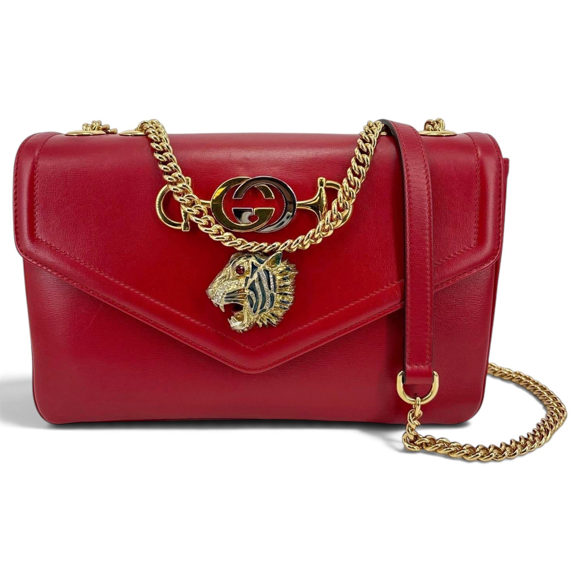 Rajah leather handbag