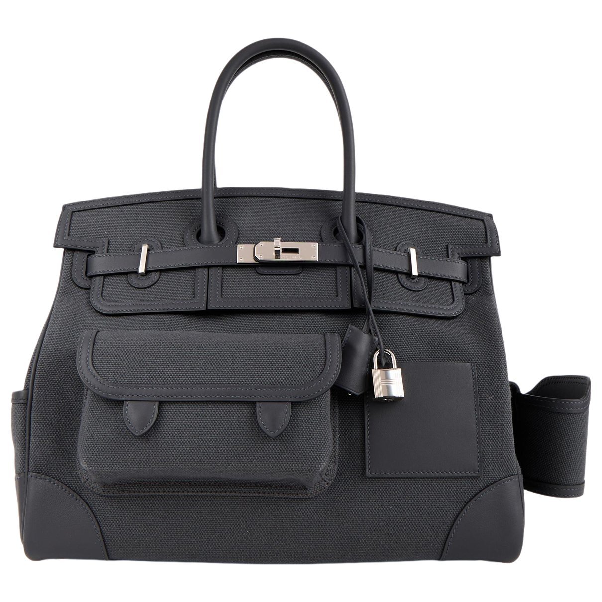 Birkin 35 cloth handbag