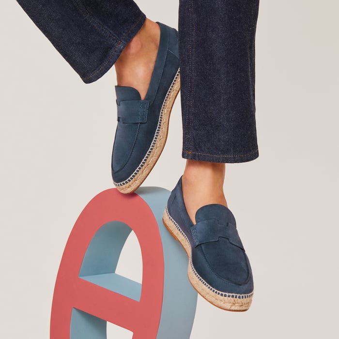 Bleu Céleste Trip Espadrille