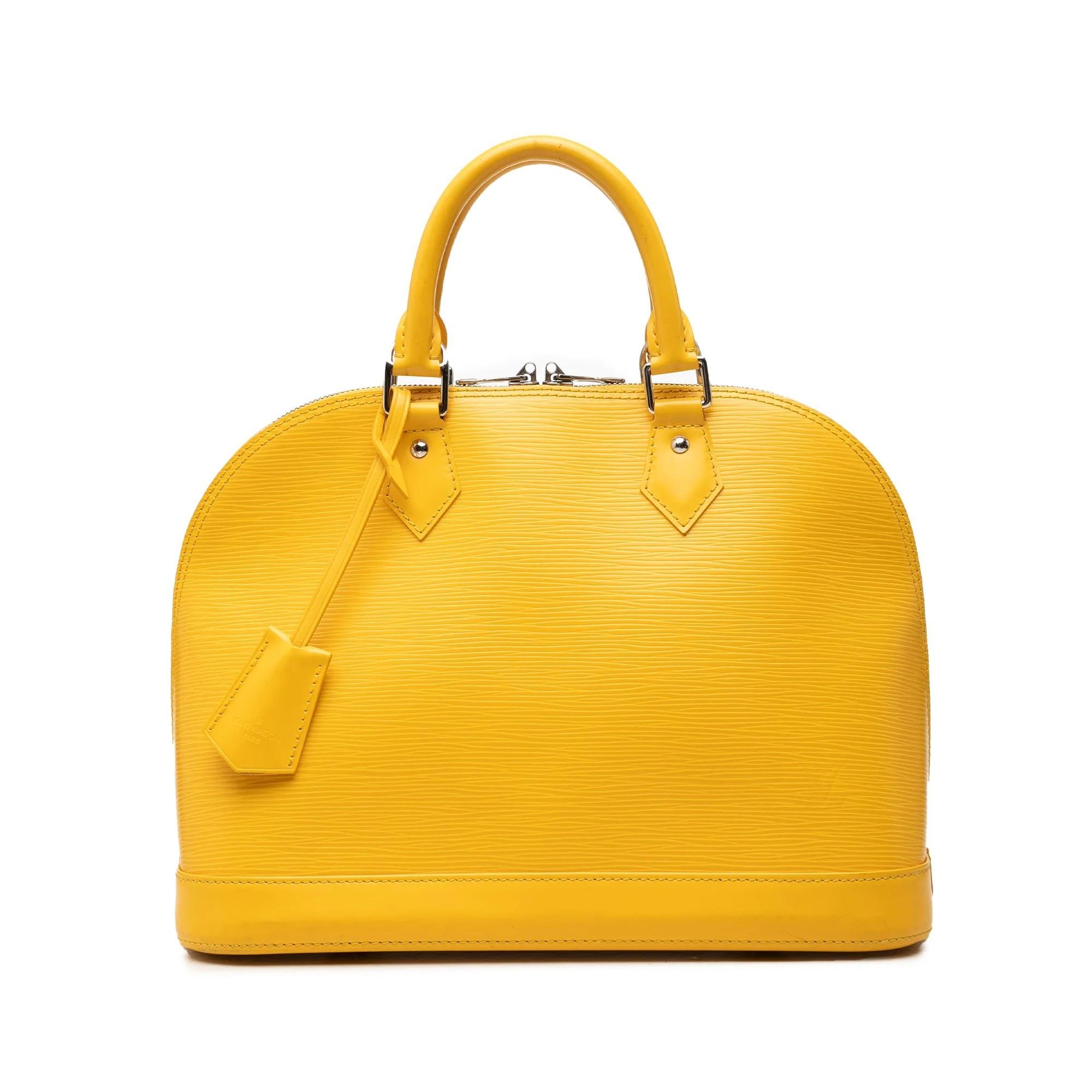 Alma leather handbag