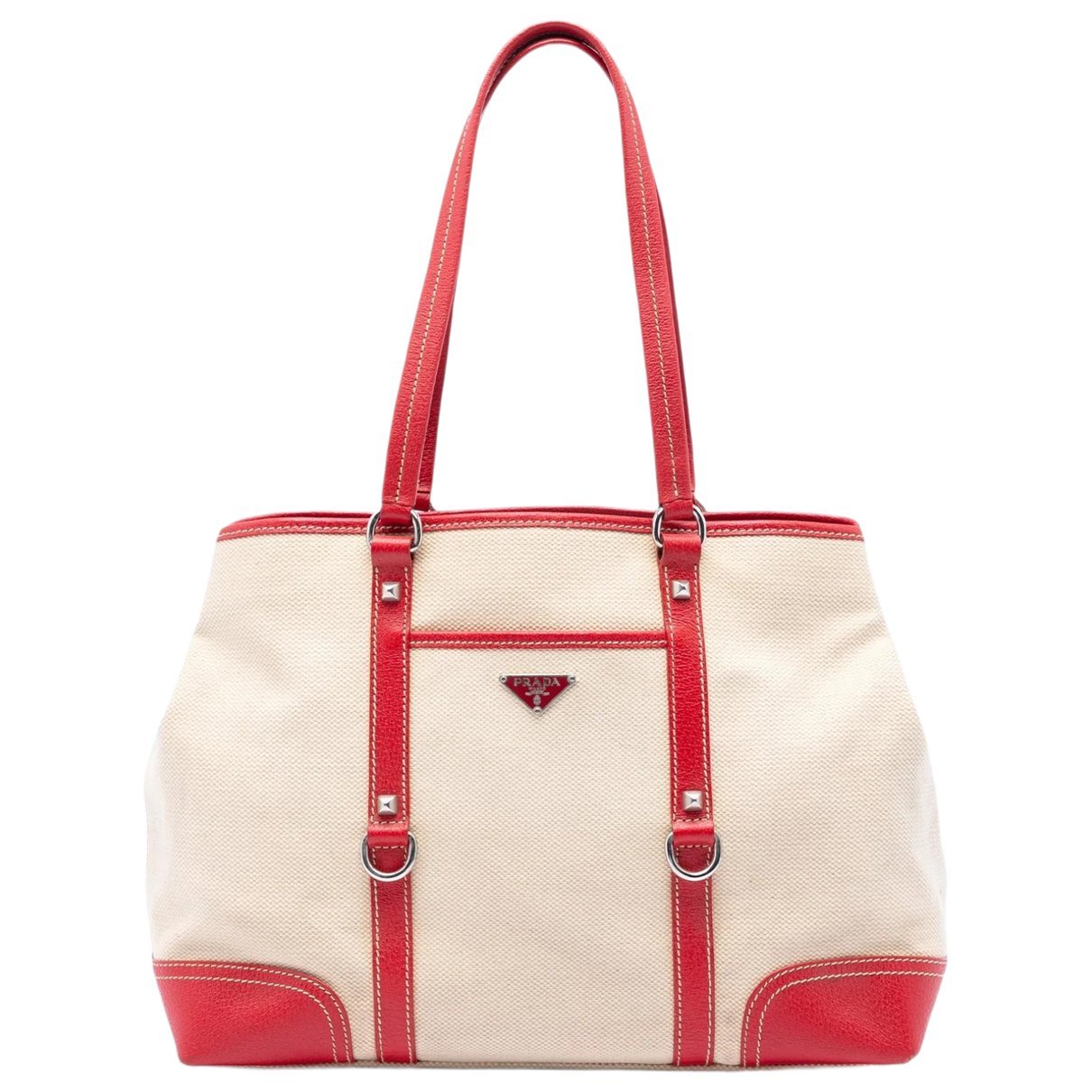 Prada Pocket cloth tote