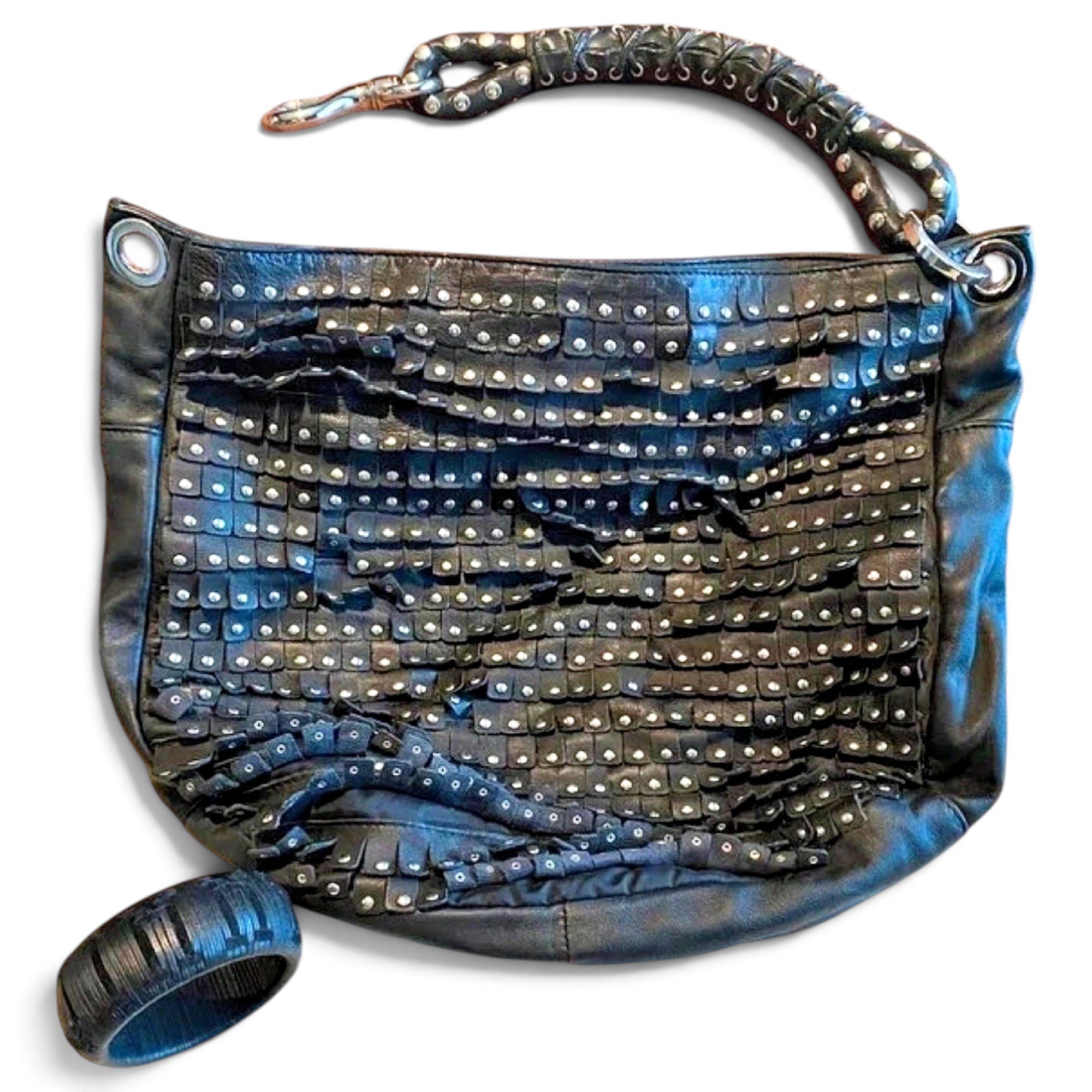 Leather handbag