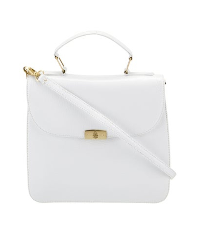 Mark Cross Cross Leather Top Handle Bag