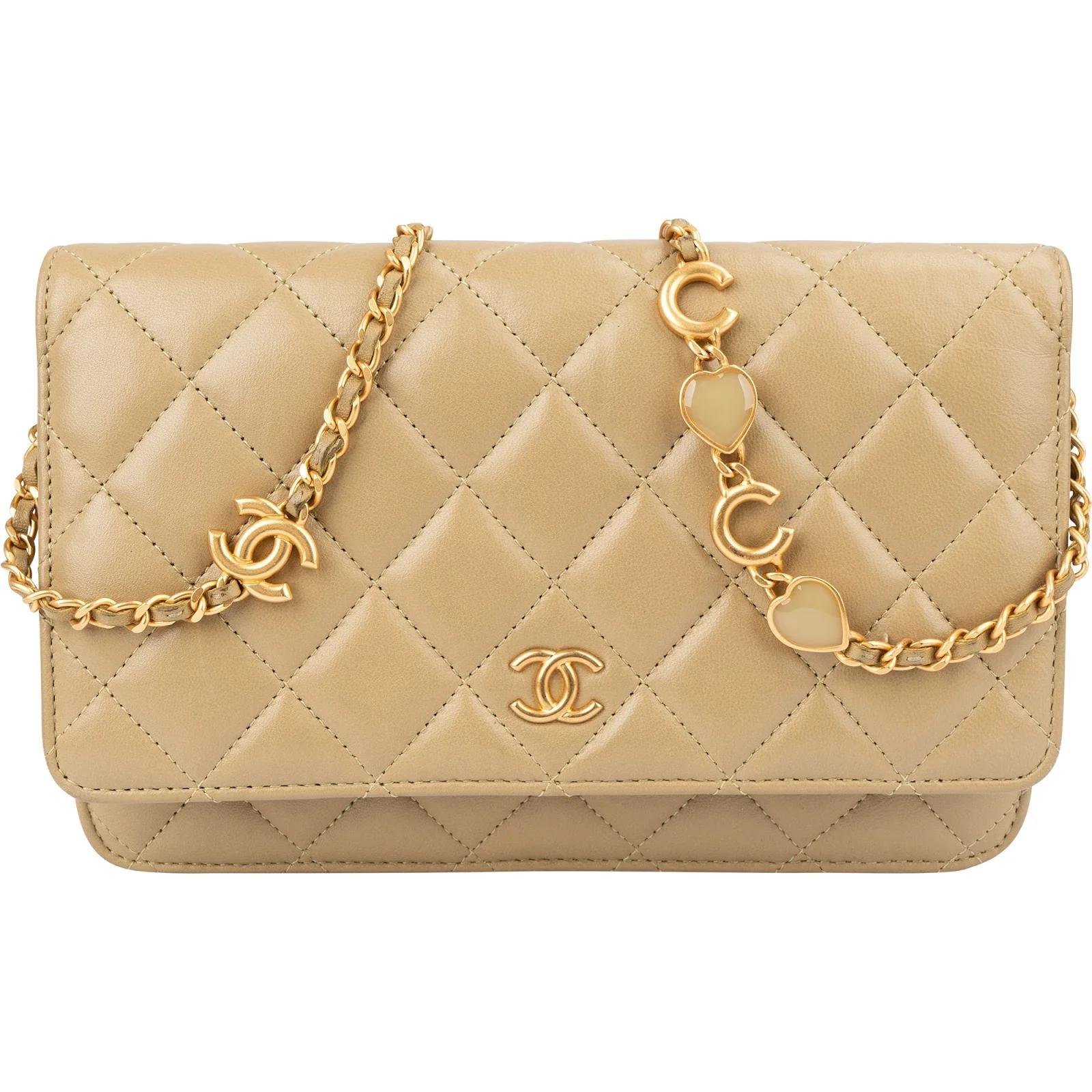Wallet On Chain Timeless/Classique leather crossbody bag