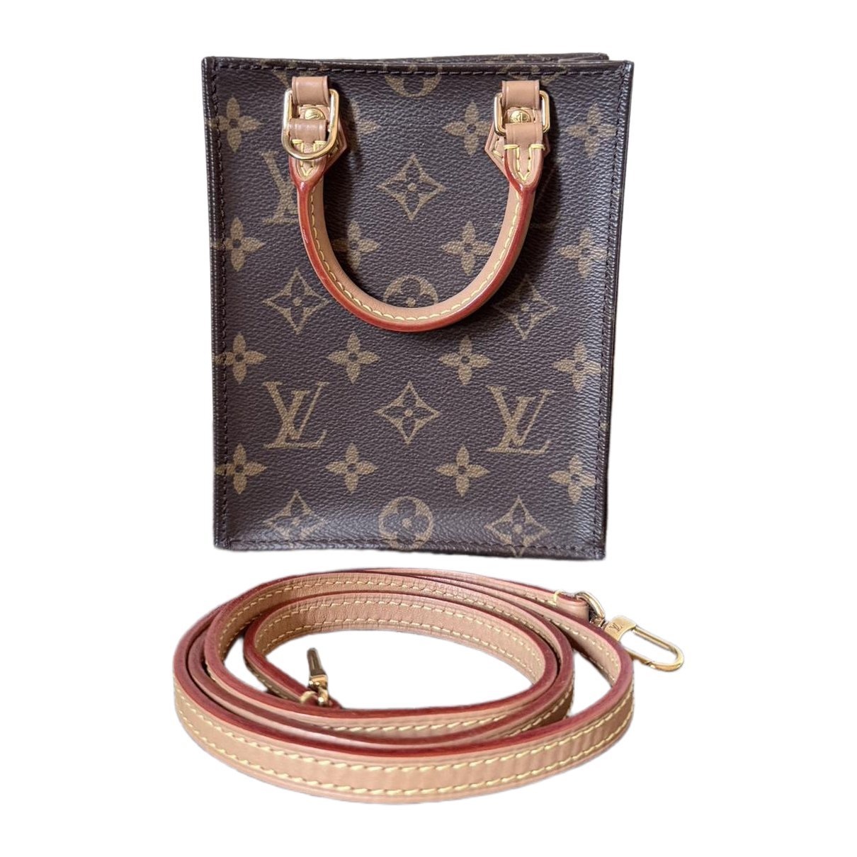 Plat cloth crossbody bag